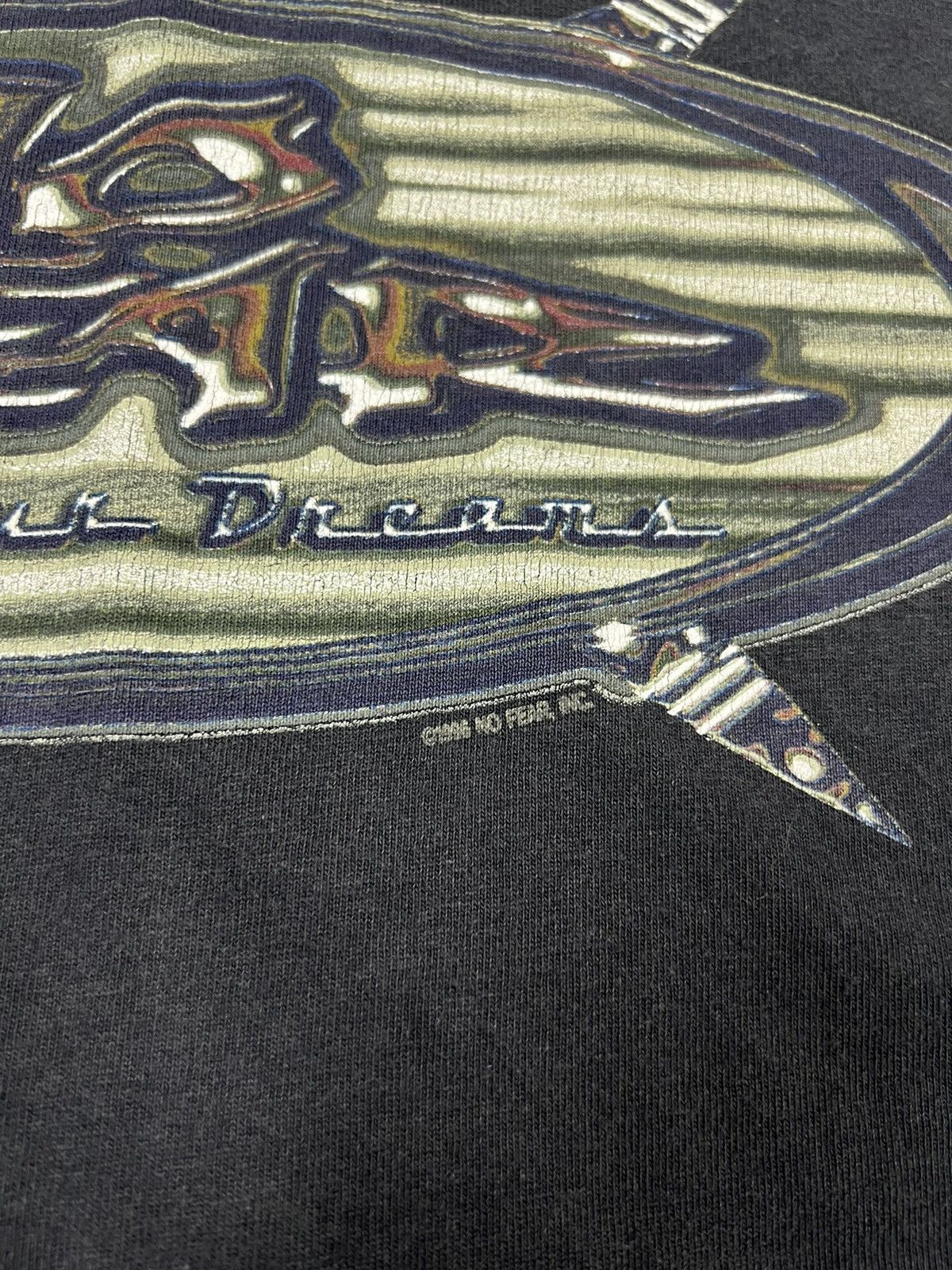 No Fear No Fear Vintage 1996 Single Stitch T-Shirt Size US L / EU 52-54 / 3 - 3 Thumbnail