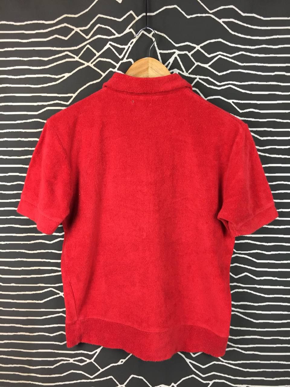 Paul Smith Vtg Paul Smith London Terry Cloth Quarter Zip Pullover Size US M / EU 48-50 / 2 - 6 Thumbnail