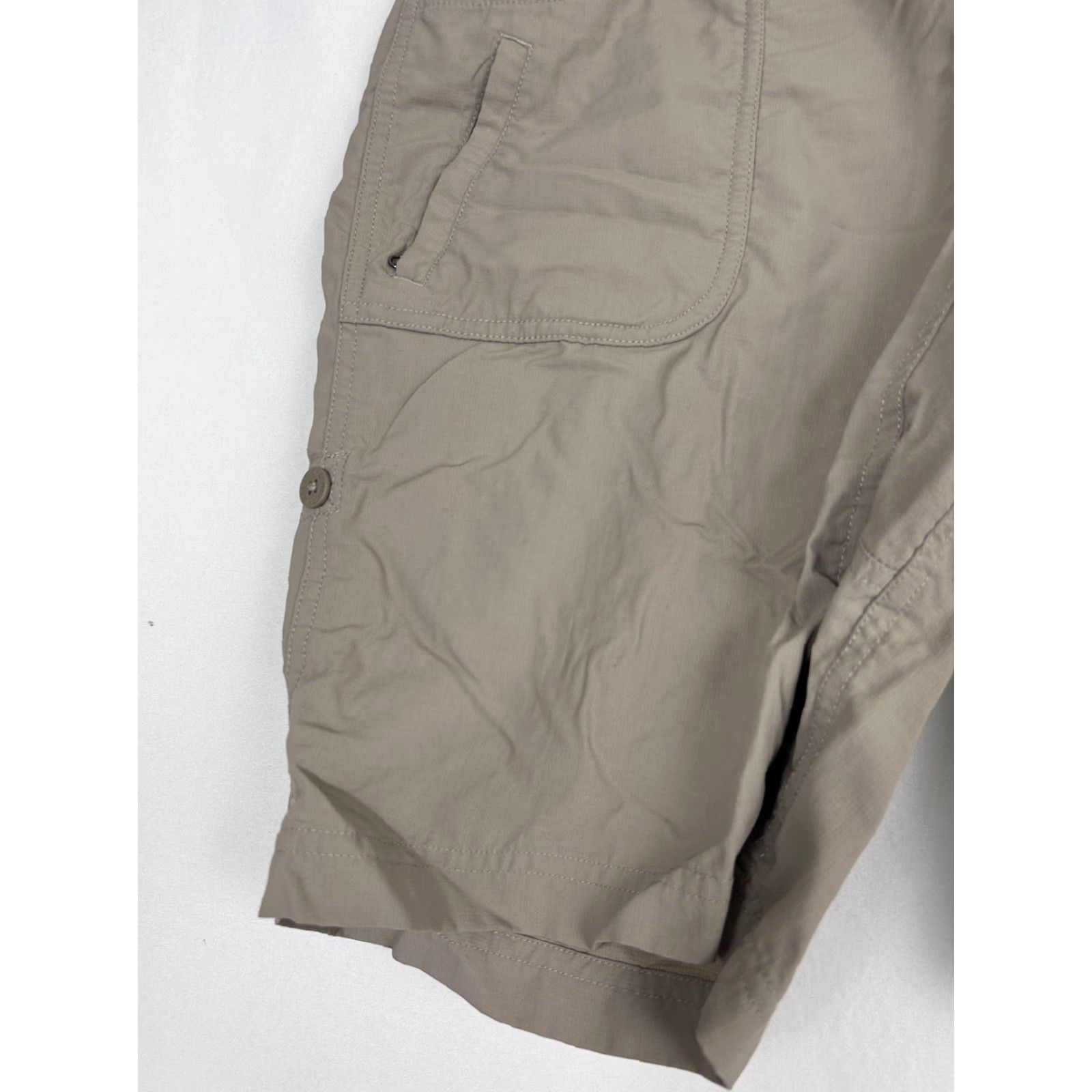 The North Face The North Face Horizon II Roll Up Shorts Womens Regular Size 10 Khaki Nylon 34x9.5 Size 24" / US 00 / IT 34 - 2 Thumbnail