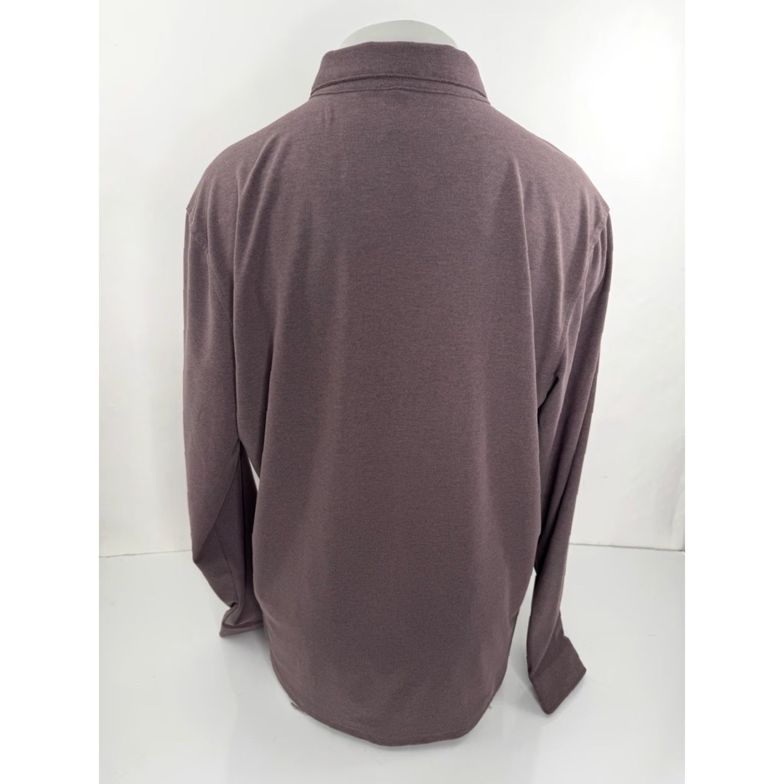 Vuori VUORI Mens XL Shirt - Button-Up Long Sleeve Purple Size US XL / EU 56 / 4 - 3 Thumbnail