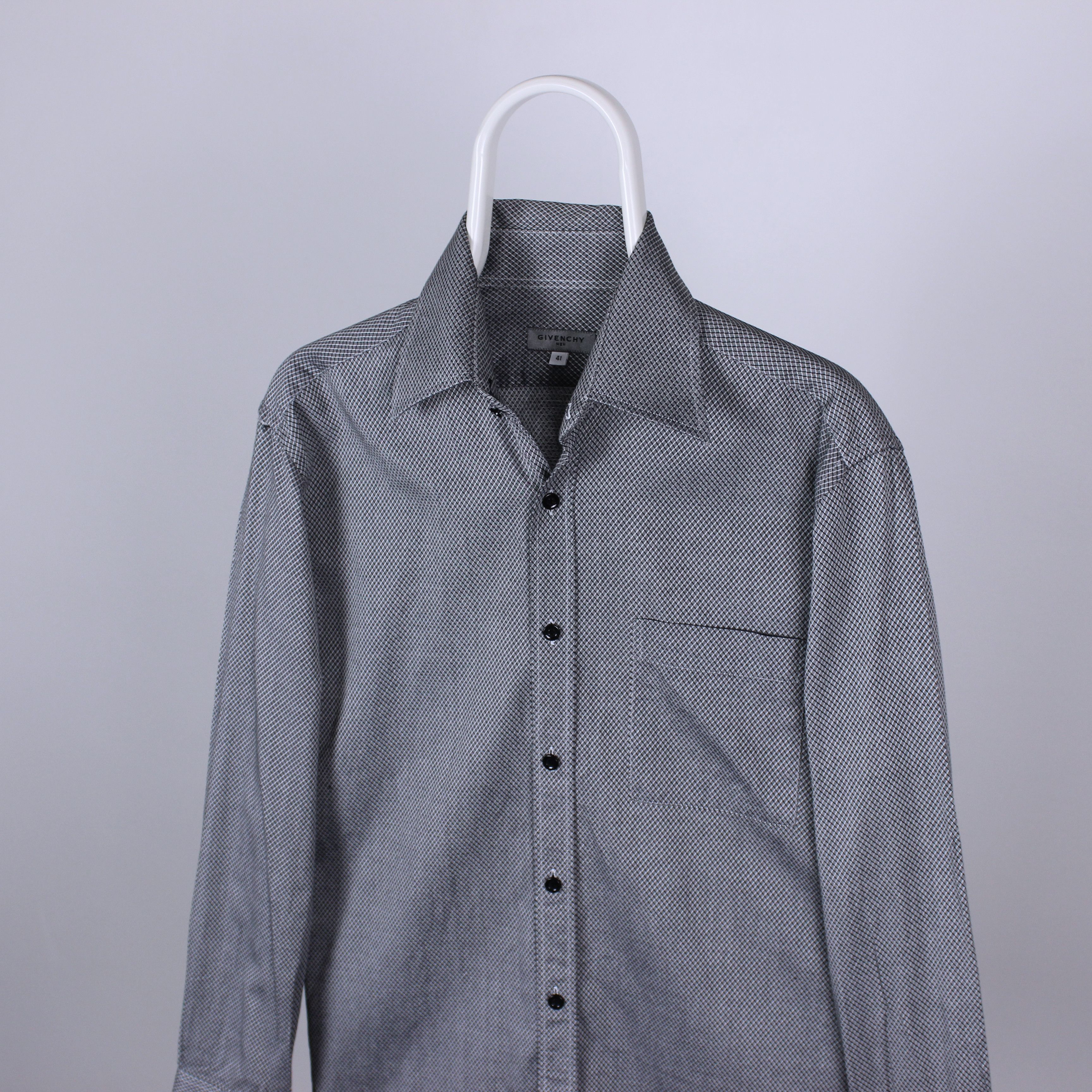 Givenchy Givenchy shirt men button ups S M gray Size US M / EU 48-50 / 2 - 1 Thumbnail