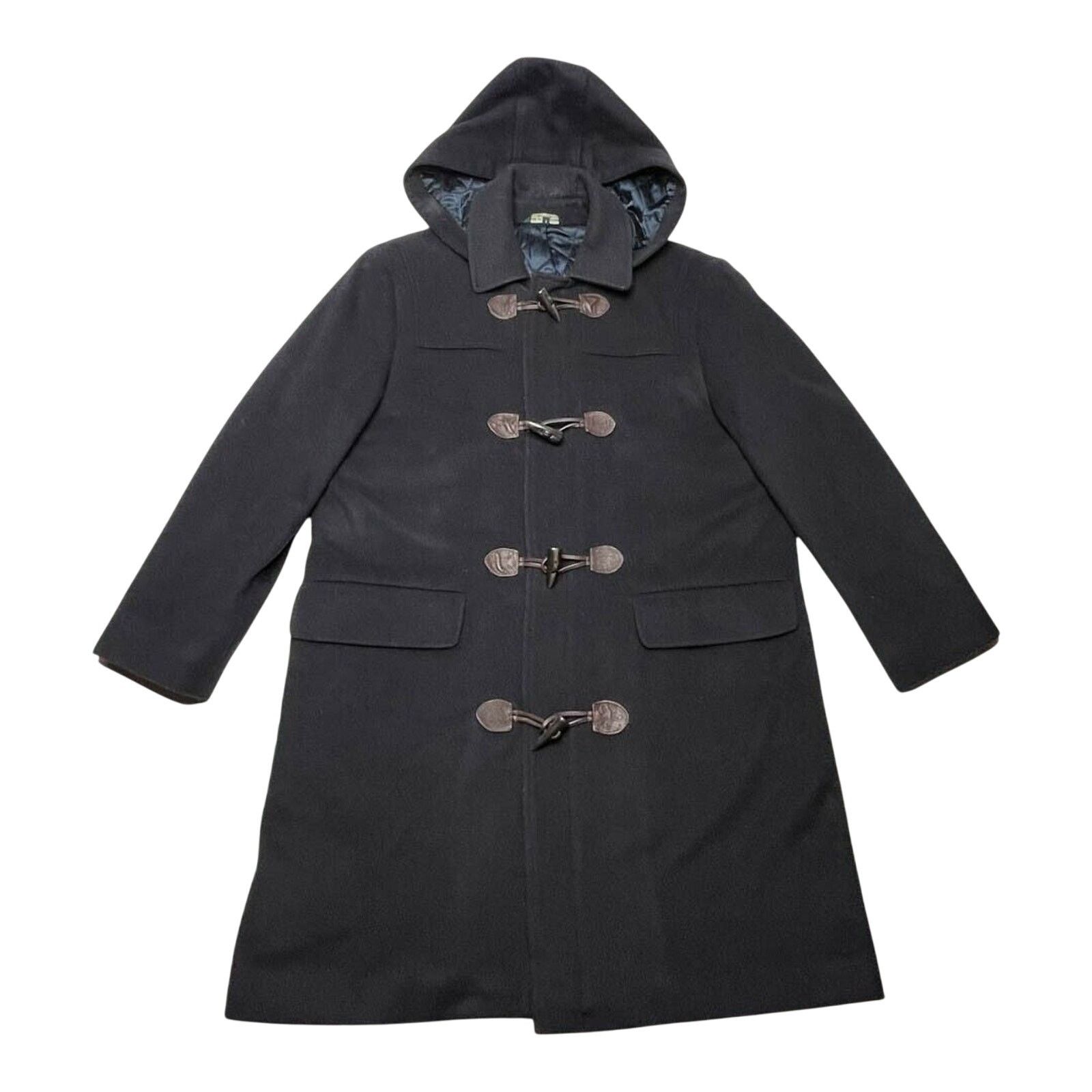 Polo Ralph Lauren Polo Ralph Lauren Men’s Coat Hooded Peacoat Wool Naval Coat Size US S / EU 44-46 / 1 - 1 Thumbnail