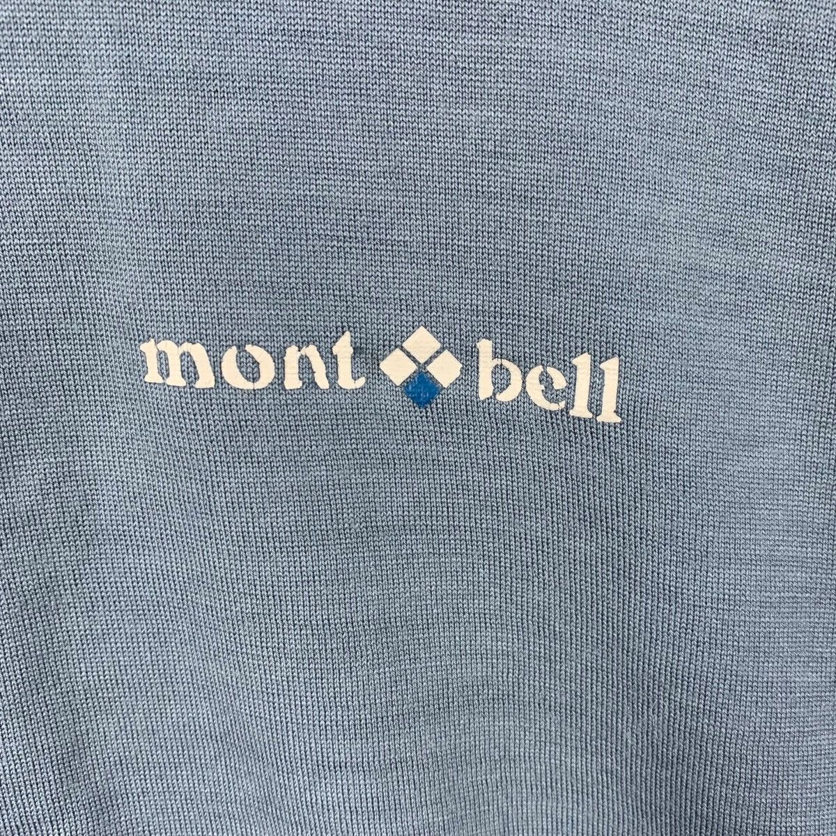 Montbell Vintage MONTBELL OUTDOOR Super Merino Wool Tee Shirt Size US M / EU 48-50 / 2 - 3 Thumbnail