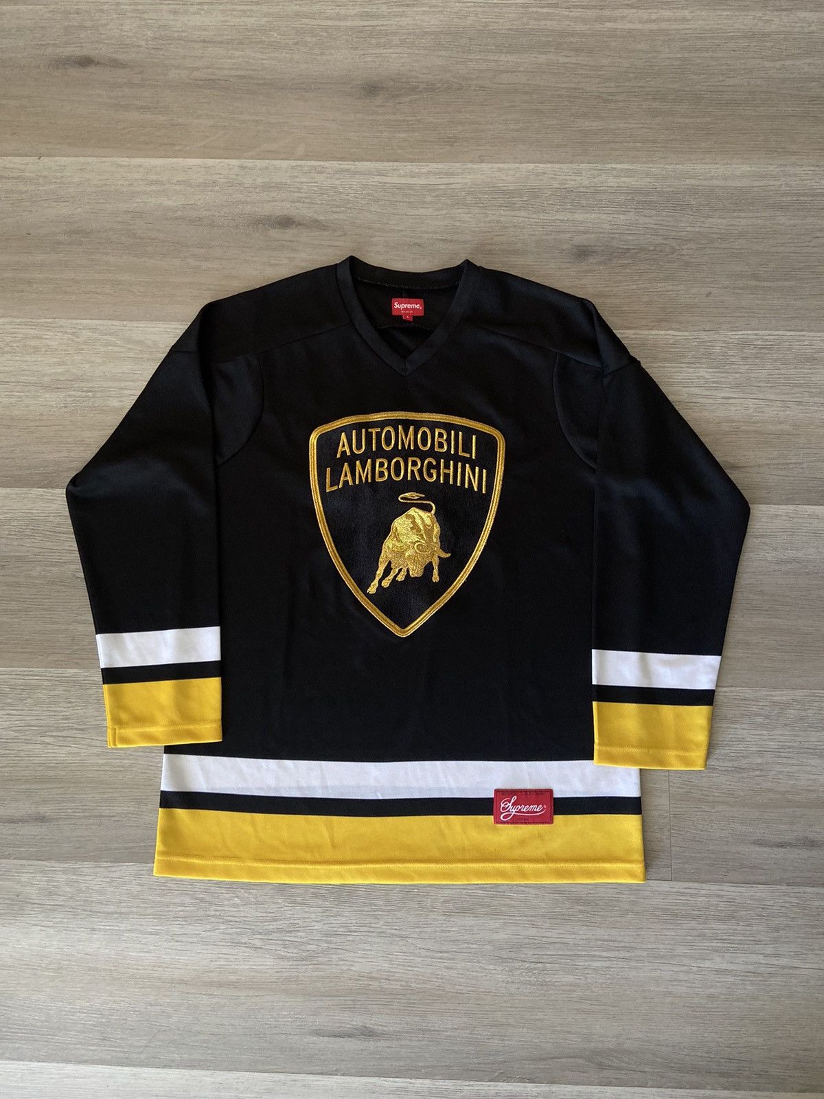 Supreme Lamborghini ロゴ長袖カットソー Supreme Lamborghini ロゴ長袖カットソー