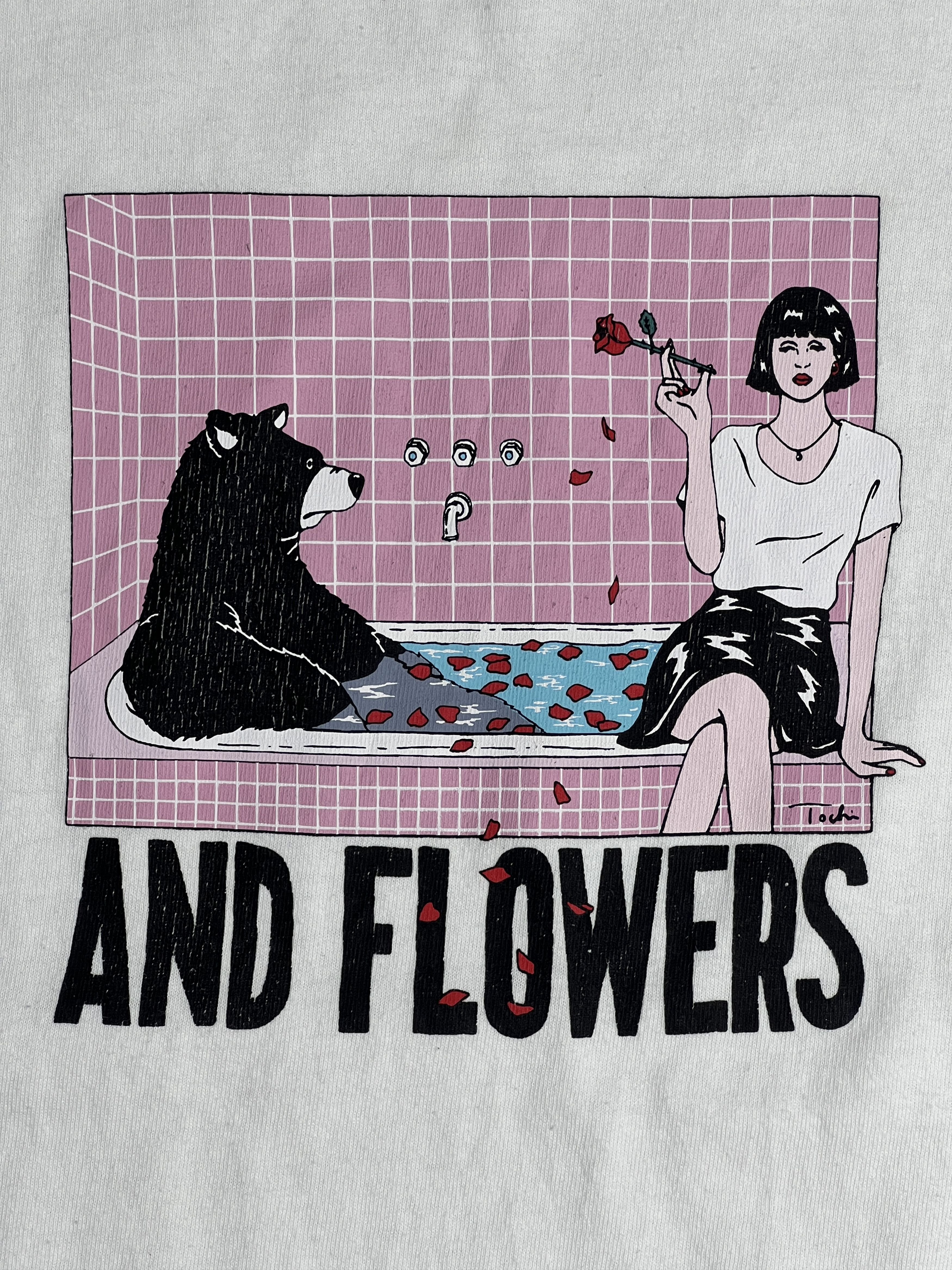 Japanese Brand Back Number Streetwear Y2K Art Crop Top Tee (M) GTME380 Size US M / EU 48-50 / 2 - 2 Thumbnail