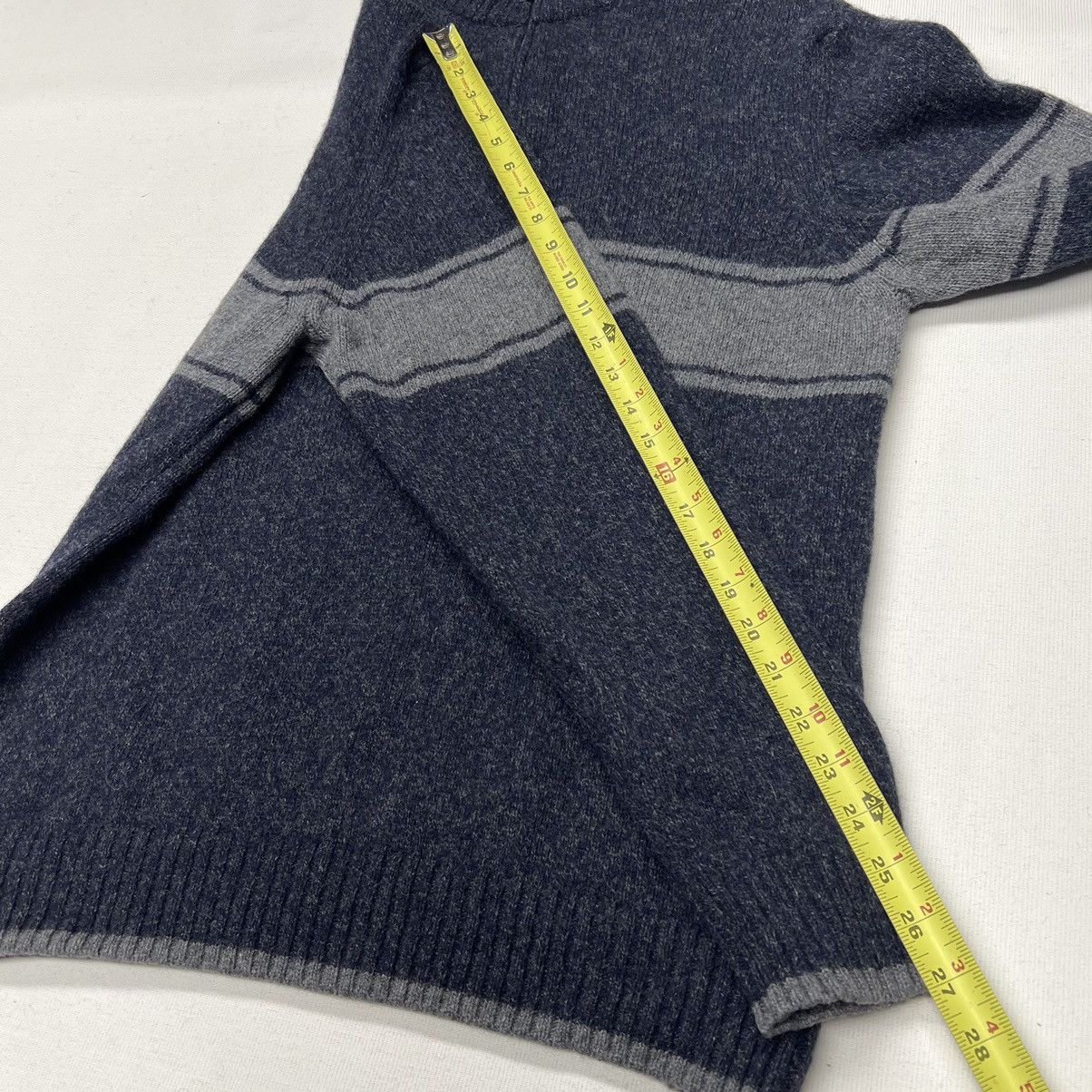 Daniele Blasi × Designer Daniele Blasi Sweater Blue 1/4 Zip Pullover Knit Italy Size US XL / EU 56 / 4 - 18 Thumbnail