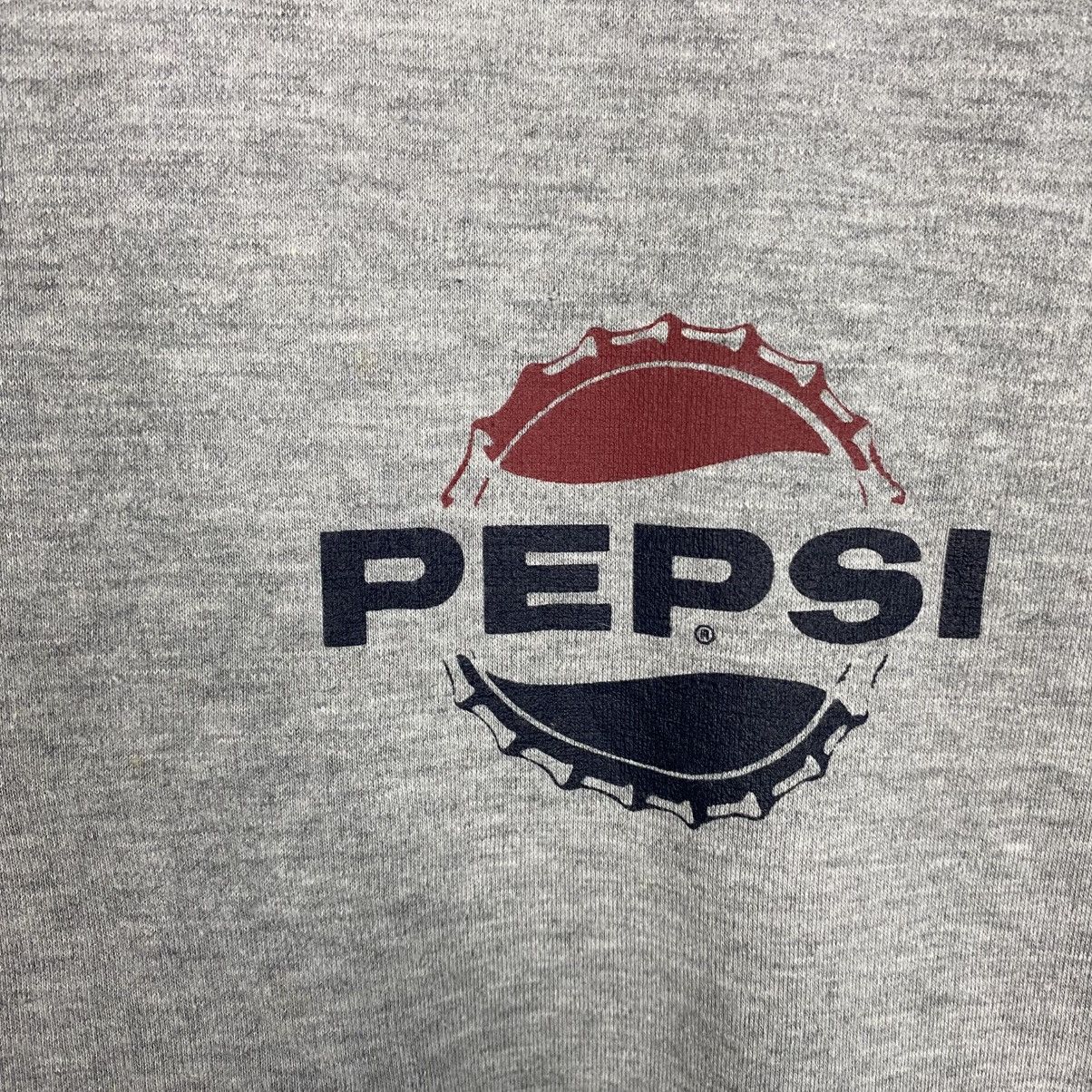 Japanese Brand 📌Vintage Zipper Sweater Pepsi Big Logo Size US L / EU 52-54 / 3 - 19 Thumbnail