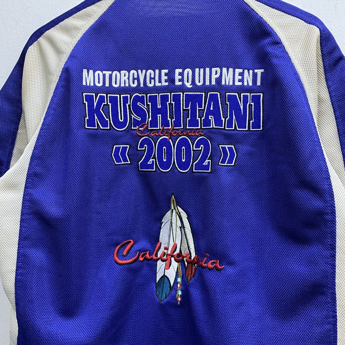 Japanese Brand × Sports Specialties Vintage 2002 Kushitani California Biker Mesh Riding Jackets Size US XL / EU 56 / 4 - 12 Thumbnail