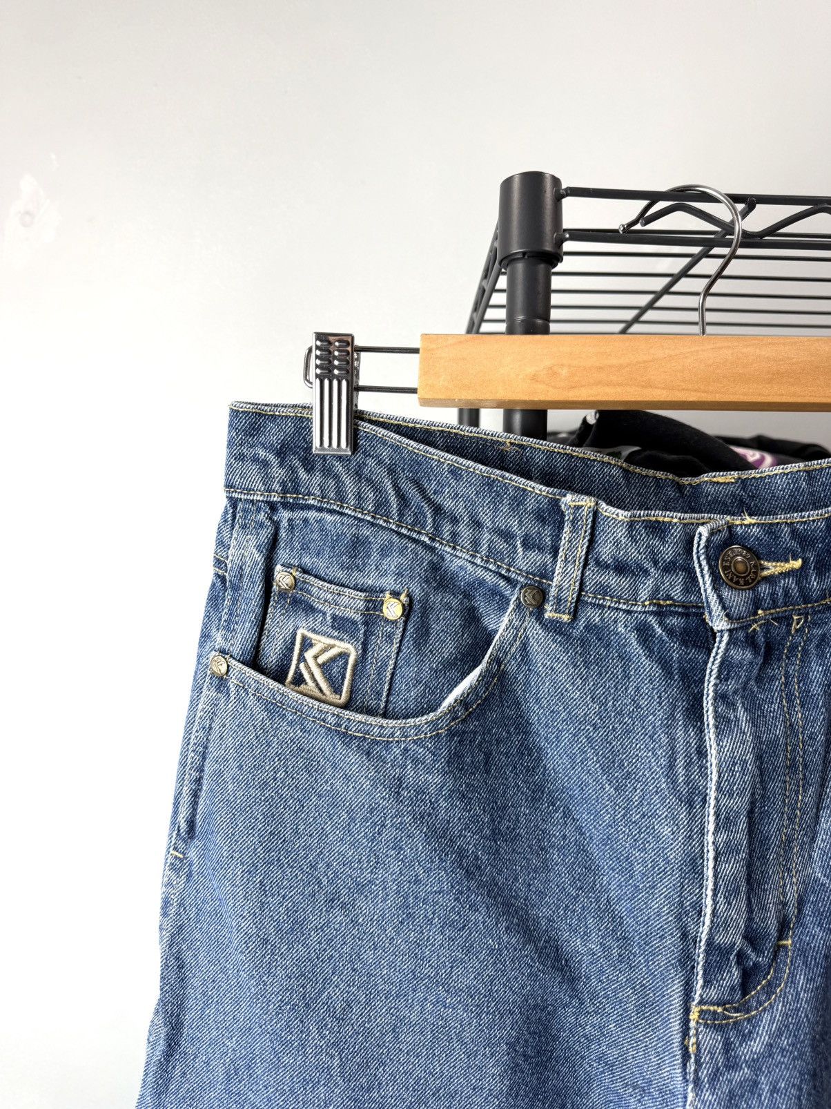 Karl Kani Vintage Karl Kani Denim Pants Rap Hip Hop Style Size US 30 / EU 46 - 5 Thumbnail