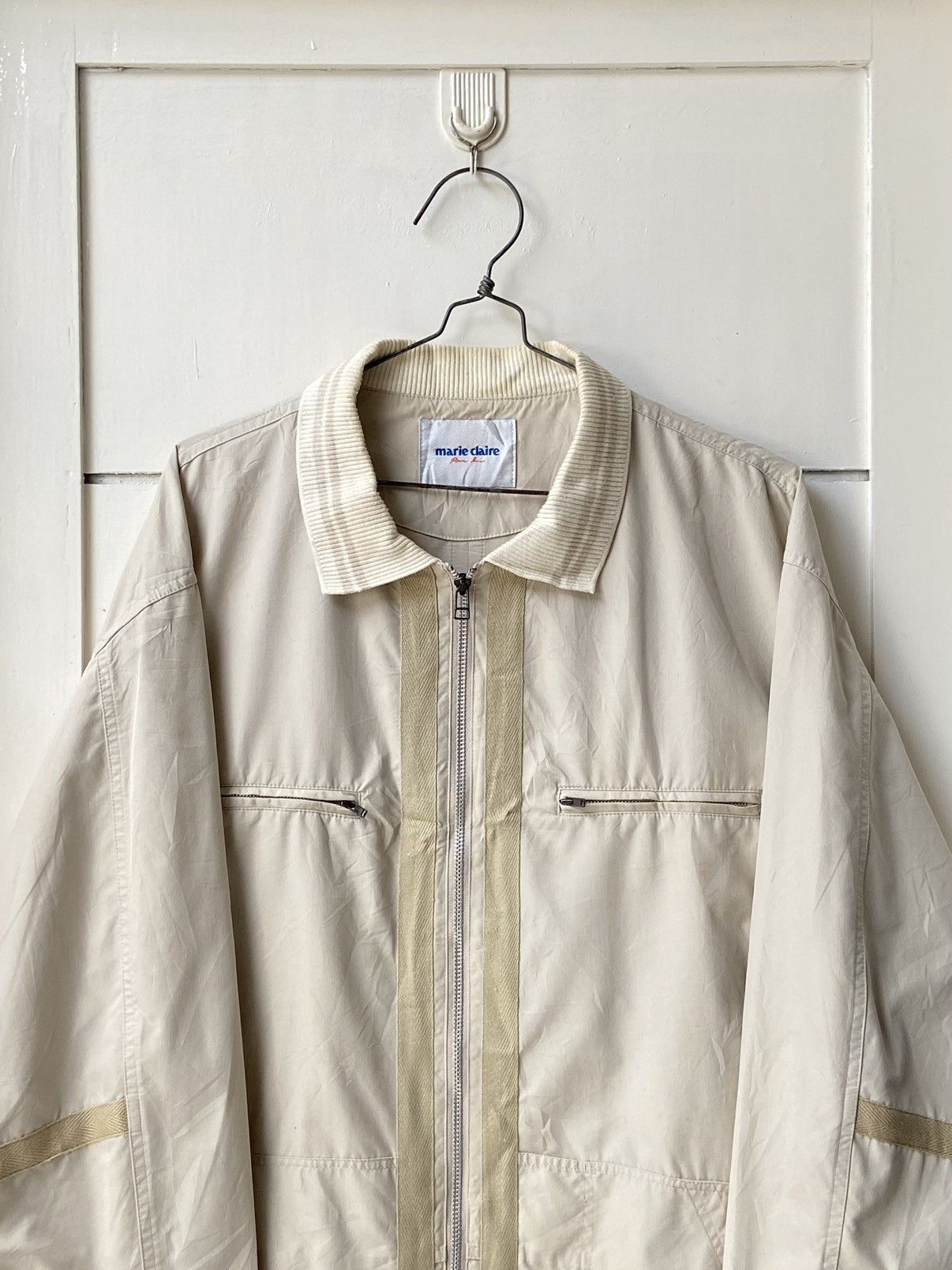 Designer × Japanese Brand MARIE CLAIRE Cream Jacket Size US XXL / EU 58 / 5 - 10 Thumbnail