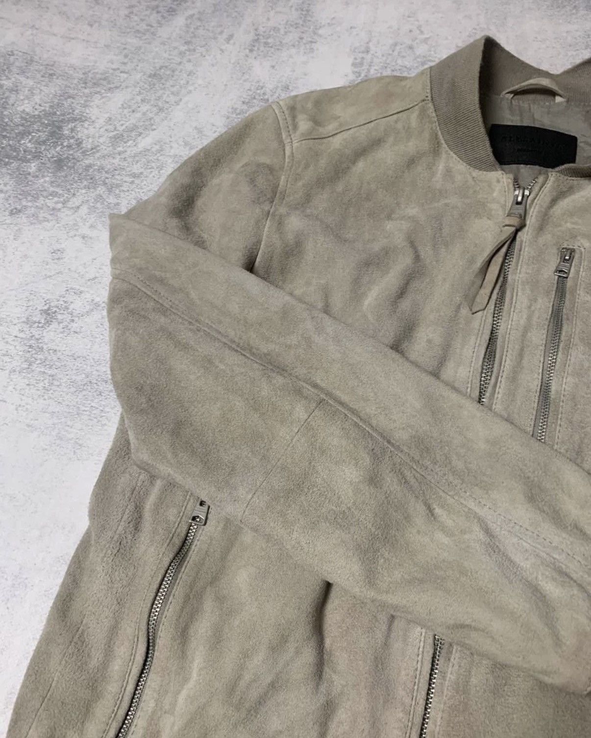 Allsaints Allsaints rare luxury lambskin suede jacket Size US M / EU 48-50 / 2 - 11 Thumbnail