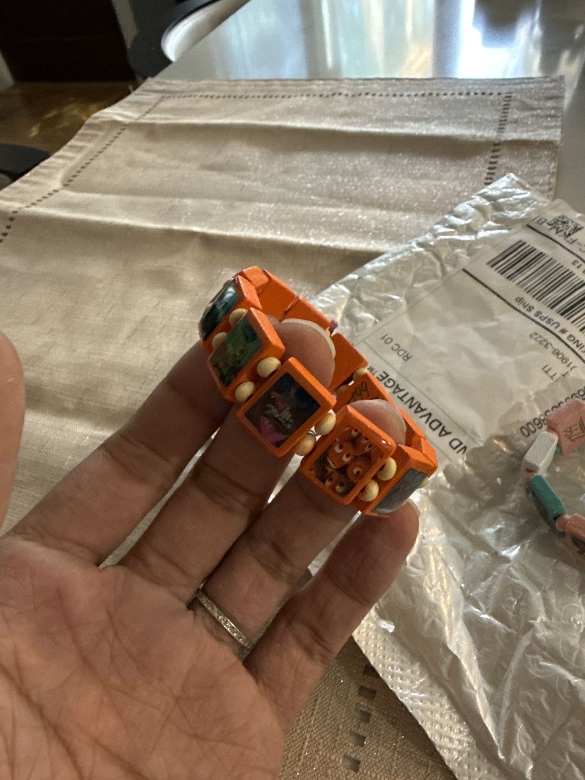 Other 1199 Fakemink Bazo Sold Out Orange Bracelet | Grailed