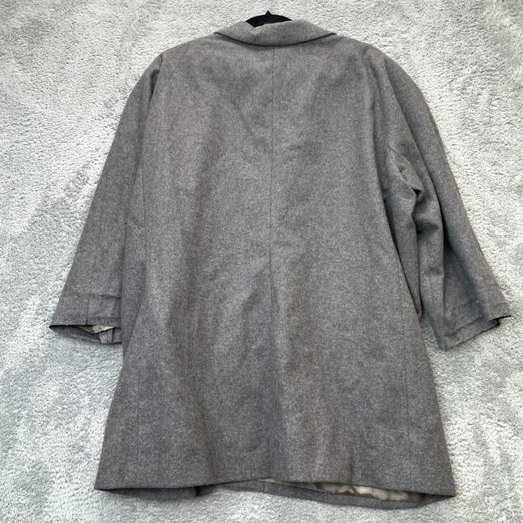 Coldwater Creek Vintage Coldwater Creek Jacket Womens XL Gray Coat Wool Blend Lined Size XL / US 12-14 / IT 48-50 - 2 Thumbnail