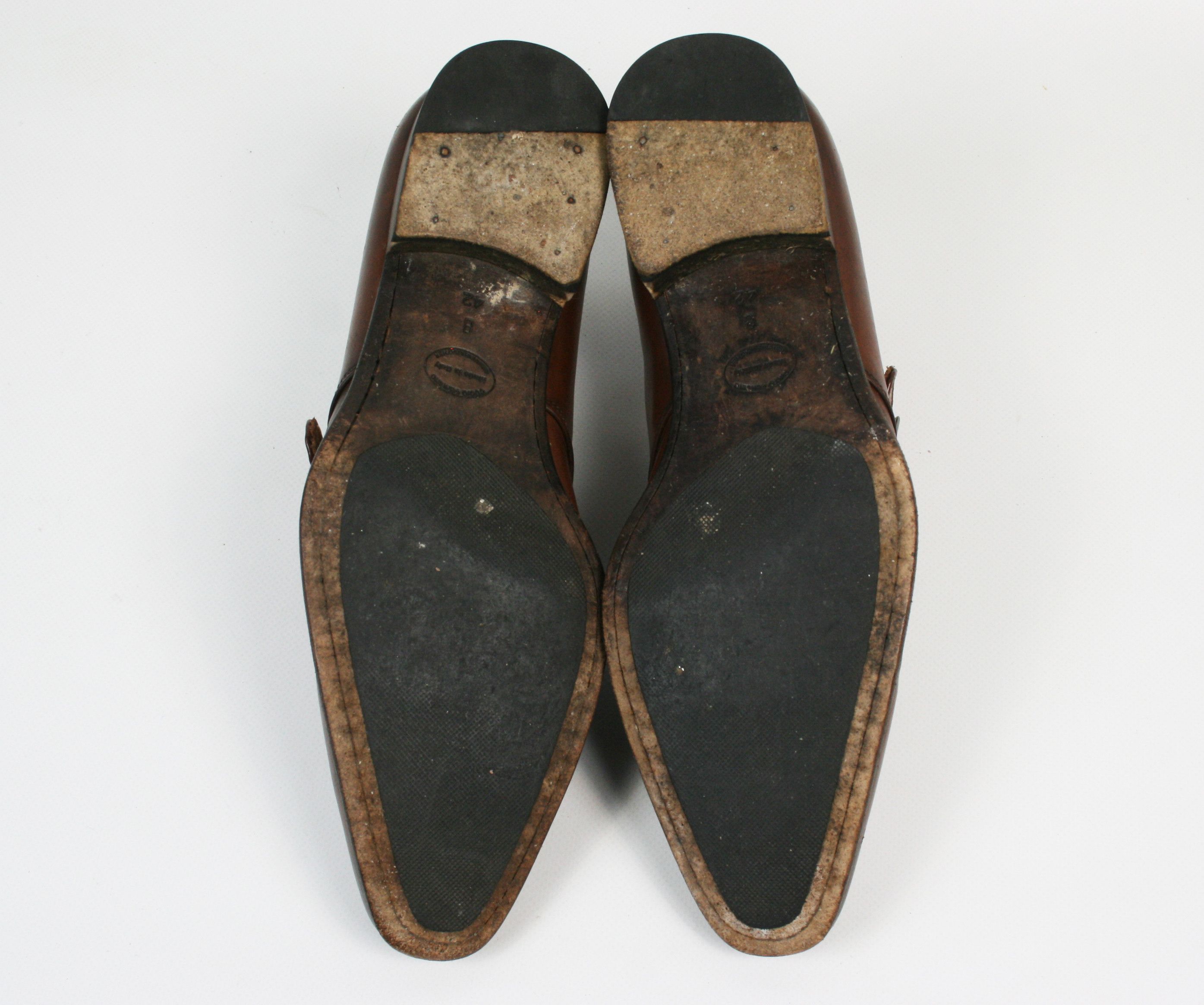 Suitsupply Strap Monk Leather Shoes Size US 9 / EU 42 - 10 Thumbnail