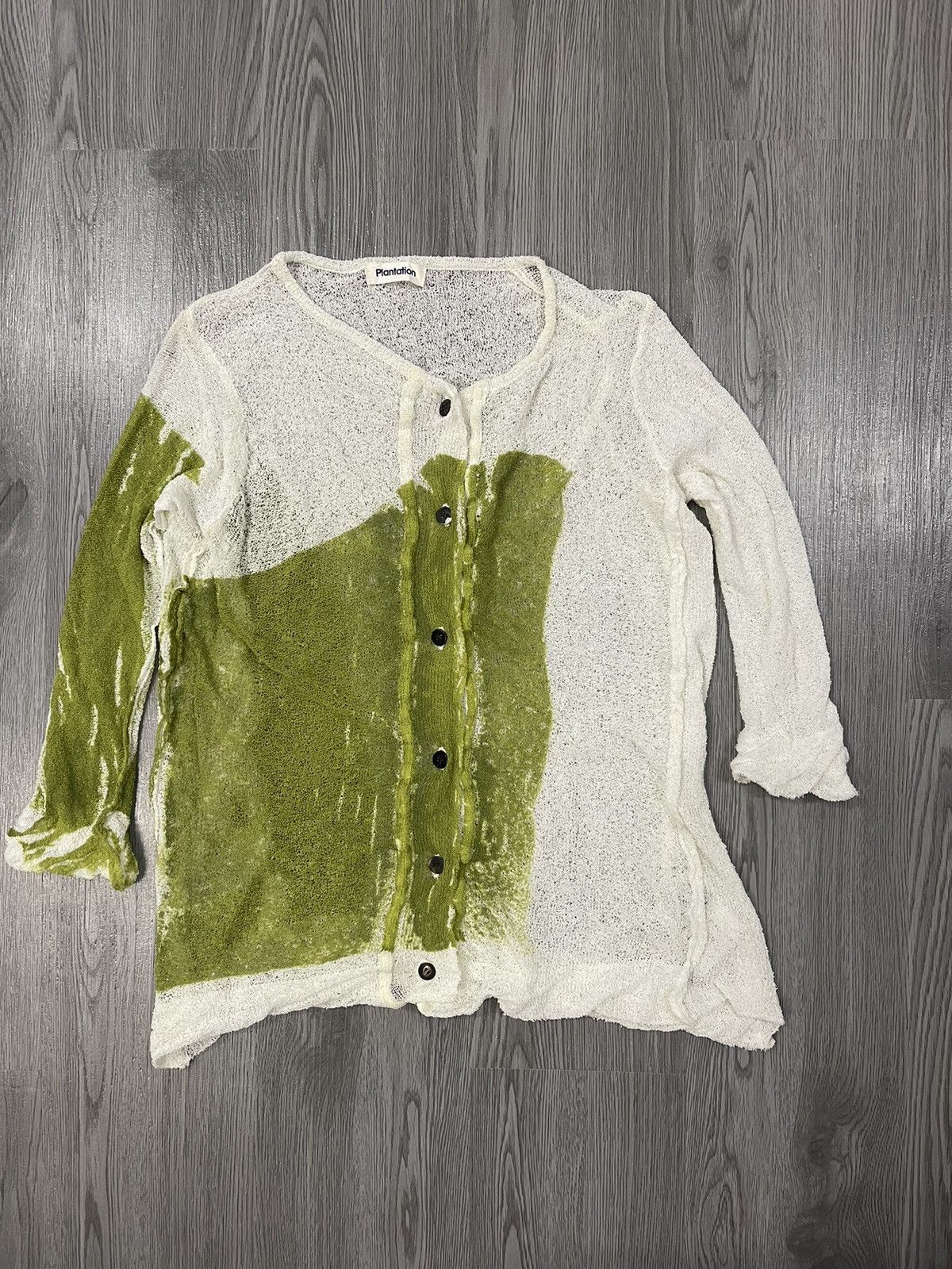 Issey Miyake Plantation Issey Miyake Mesh abstract Net Shirt Size M / US 6-8 / IT 42-44 - 1 Thumbnail