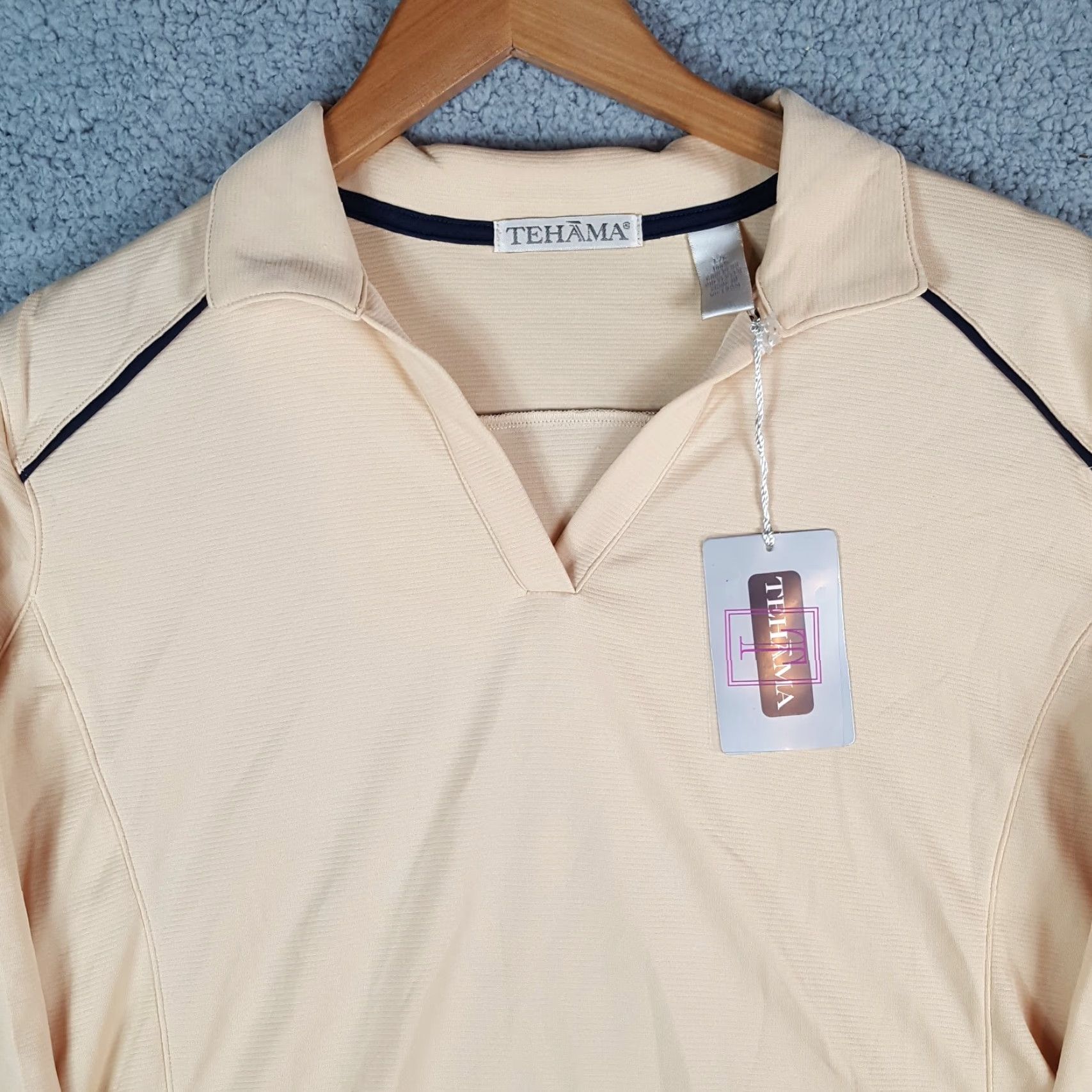 Vintage VINTAGE Tehama Yellow Lightweight Breathable Women's T-Shirt Outdoor Hiking Top Athletic L Size Redefined for Search Size L / US 10 / IT 46 - 2 Thumbnail