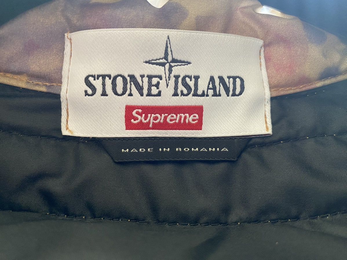 Stone Island × Supreme Supreme FW17 Stone Island Lamy Cover Stampato Puffy Jacket Size US M / EU 48-50 / 2 - 5 Thumbnail