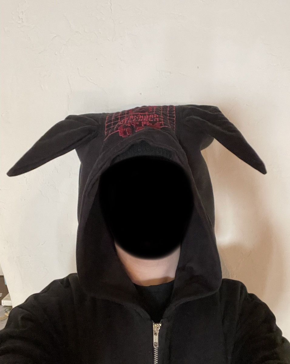 Bernhard Willhelm RARE Bernhard Willhelm GYM Black Pig Ears Zip-up