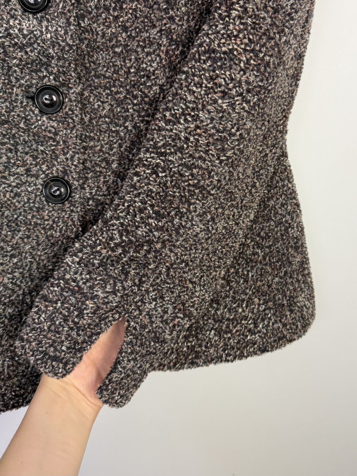 Escada Unique Escada Elements Alpaca/Wool Jacket Size S / US 4 / IT 40 - 8 Thumbnail