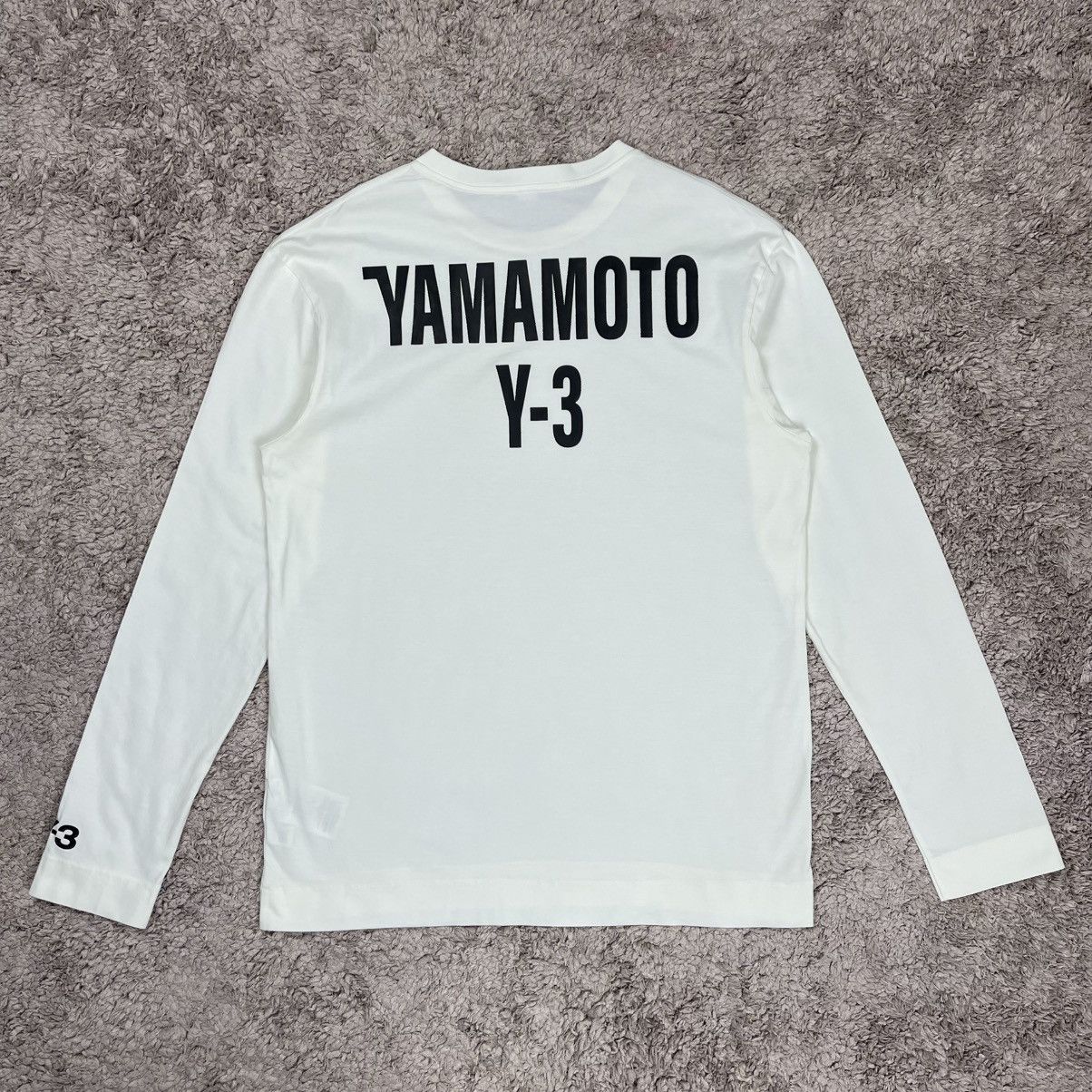 Adidas by Yohji Yamamoto Y-3 GFX LS TEE Y-3 長袖Tシャツ GFX LS