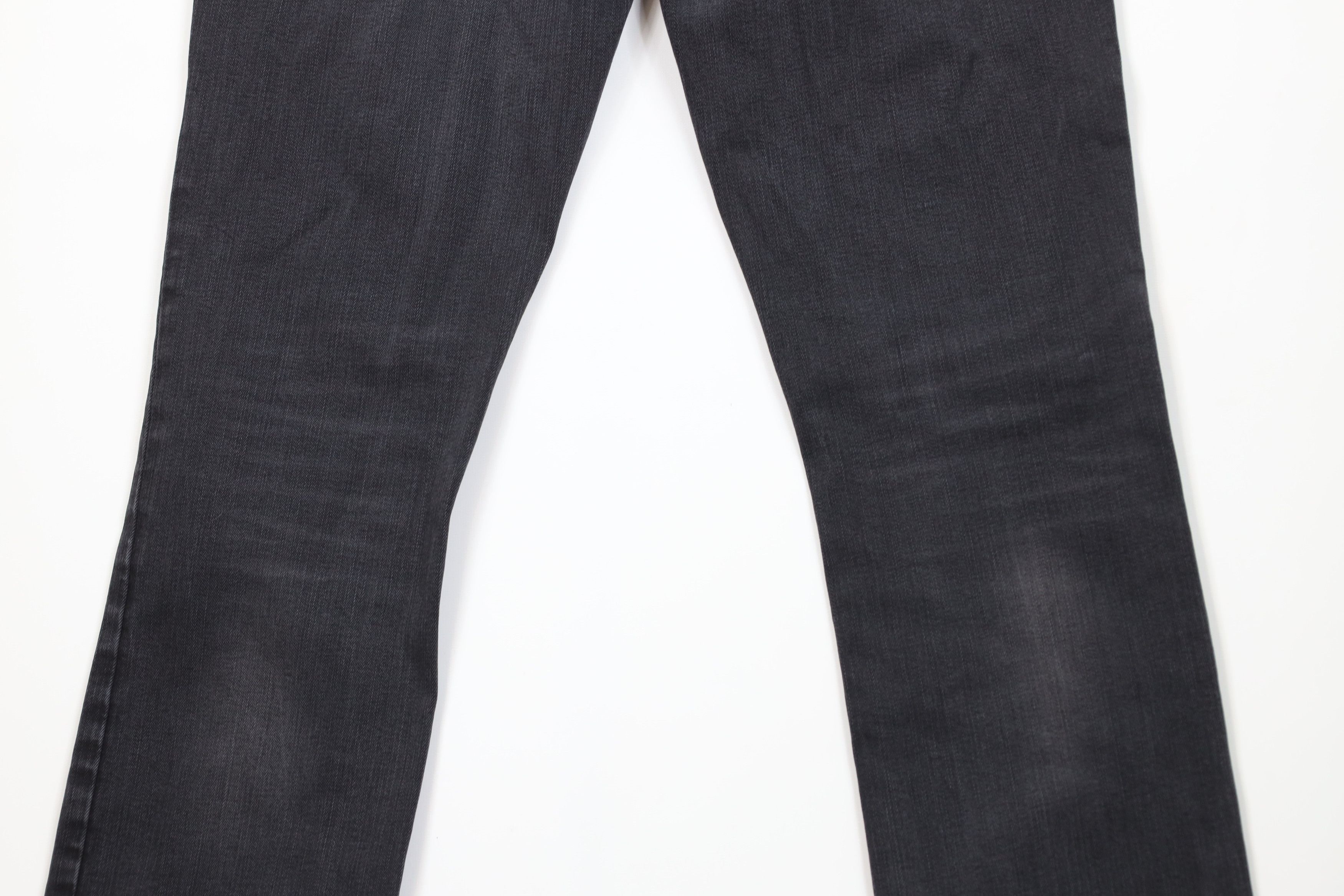 Vintage Buckle BKE Faded Jake Stretch Straight Leg Denim Jeans Black Size US 31 - 9 Thumbnail