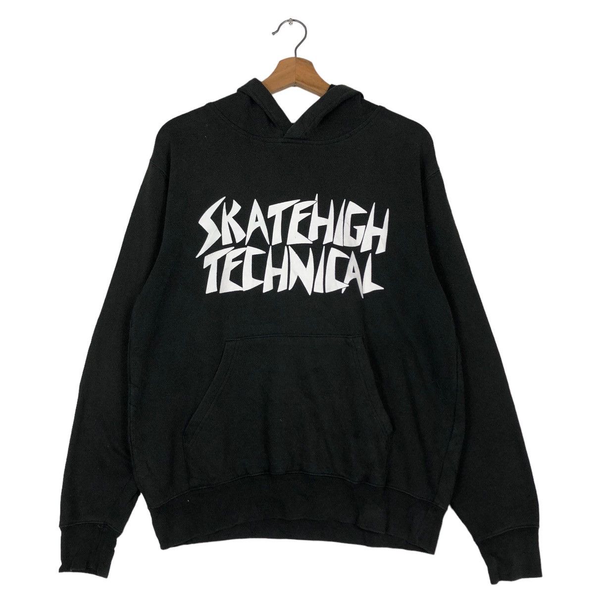 Japanese Brand 🔥 Vintage Hoodie Pull Over Skatehigh Technical Big Logo Size US M / EU 48-50 / 2 - 11 Thumbnail