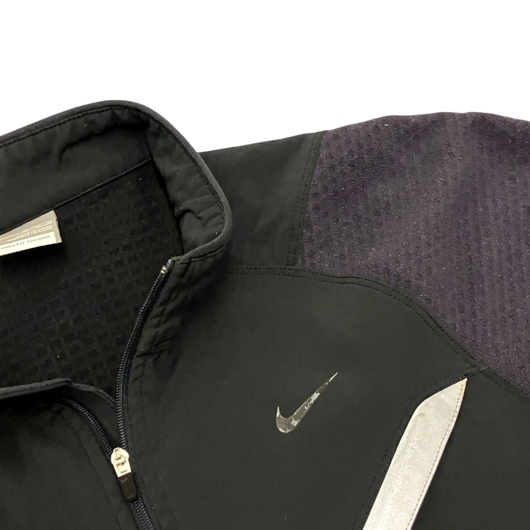 Nike Nike Fleece 1/2 Zip Therma Fit Navy Mens M Logo Y2K Retro Sports Sweatshirt Size US M / EU 48-50 / 2 - 4 Thumbnail