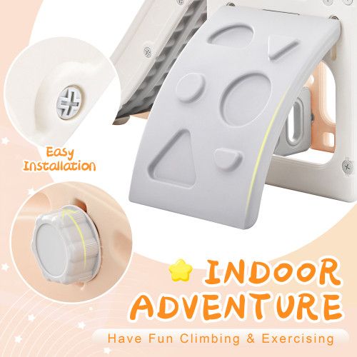 Designer × Homemade Toddler Climber and Slide Set 4 in 1, Kids Playground Climbe Size US L / EU 52-54 / 3 - 4 Thumbnail