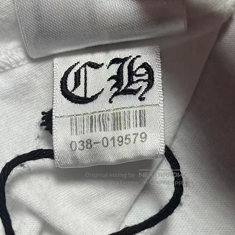 Chrome Hearts CHROME HEARTS Size L Sanskrit long sleeves with white neckl Size US L / EU 52-54 / 3 - 6 Thumbnail