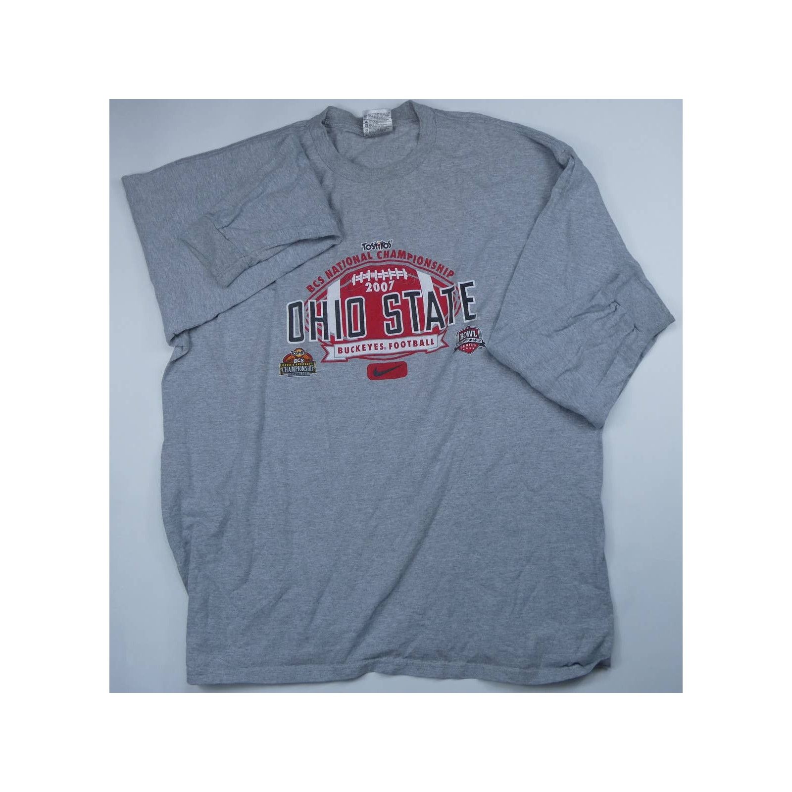 Nike Nike OHIO STATE 2007 BCS National Championship t-shirt, XXL Size US XXL / EU 58 / 5 - 1 Thumbnail
