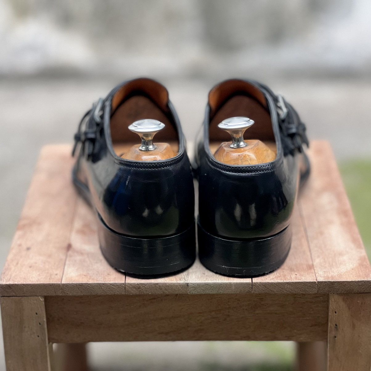 John Lobb John Lobb "Naseby" Double Monk Strap Size US 8 / EU 41 - 5 Thumbnail