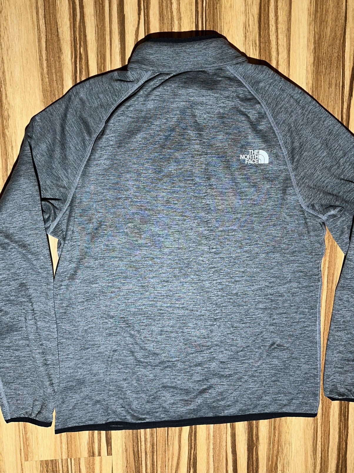 The North Face The North Face Gray Quarter-Zip Pullover Size US L / EU 52-54 / 3 - 7 Thumbnail