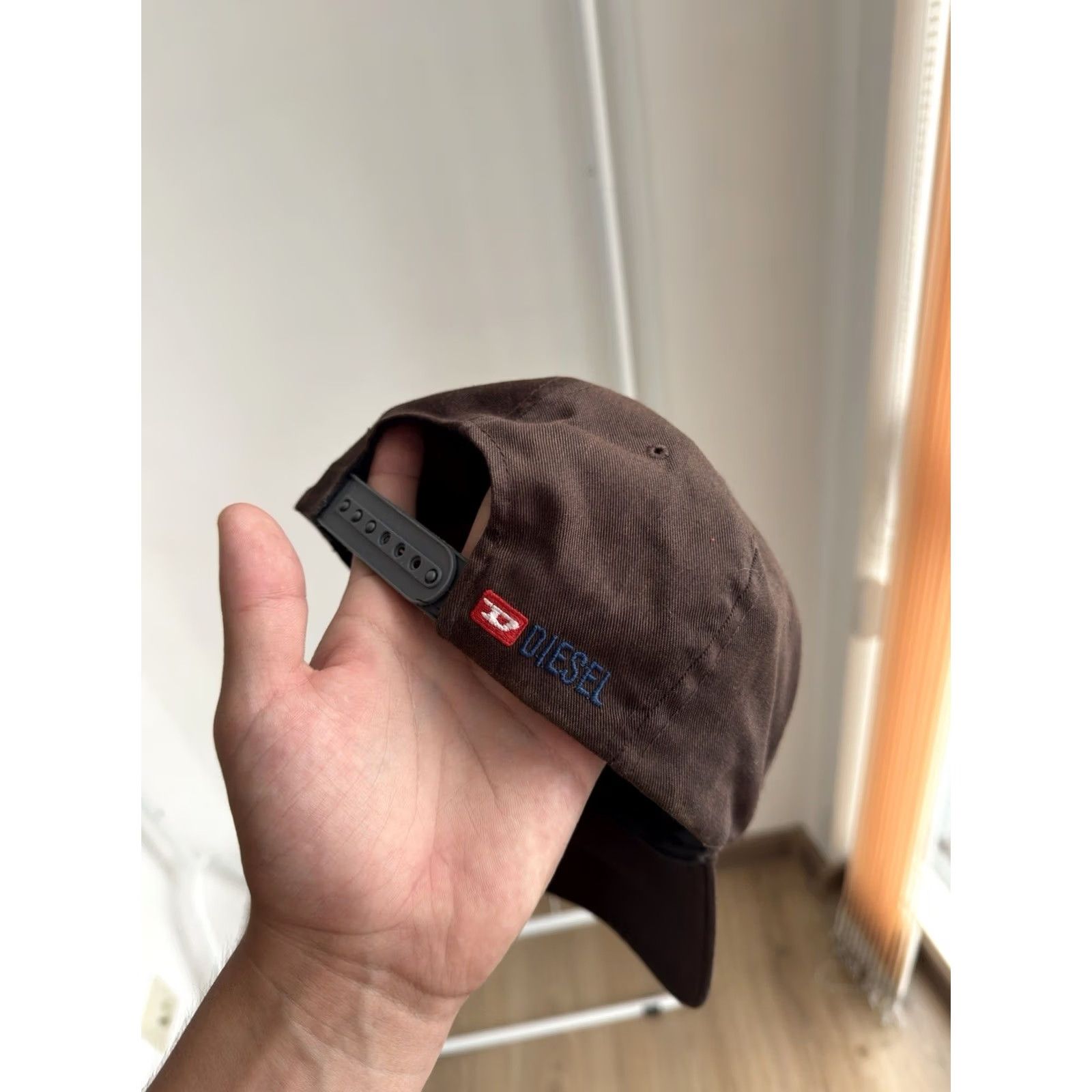 Diesel VINTAGE Diesel Trucker Hat Brown One Size Mens 90s Retro Cap Cap Size ONE SIZE - 4 Thumbnail