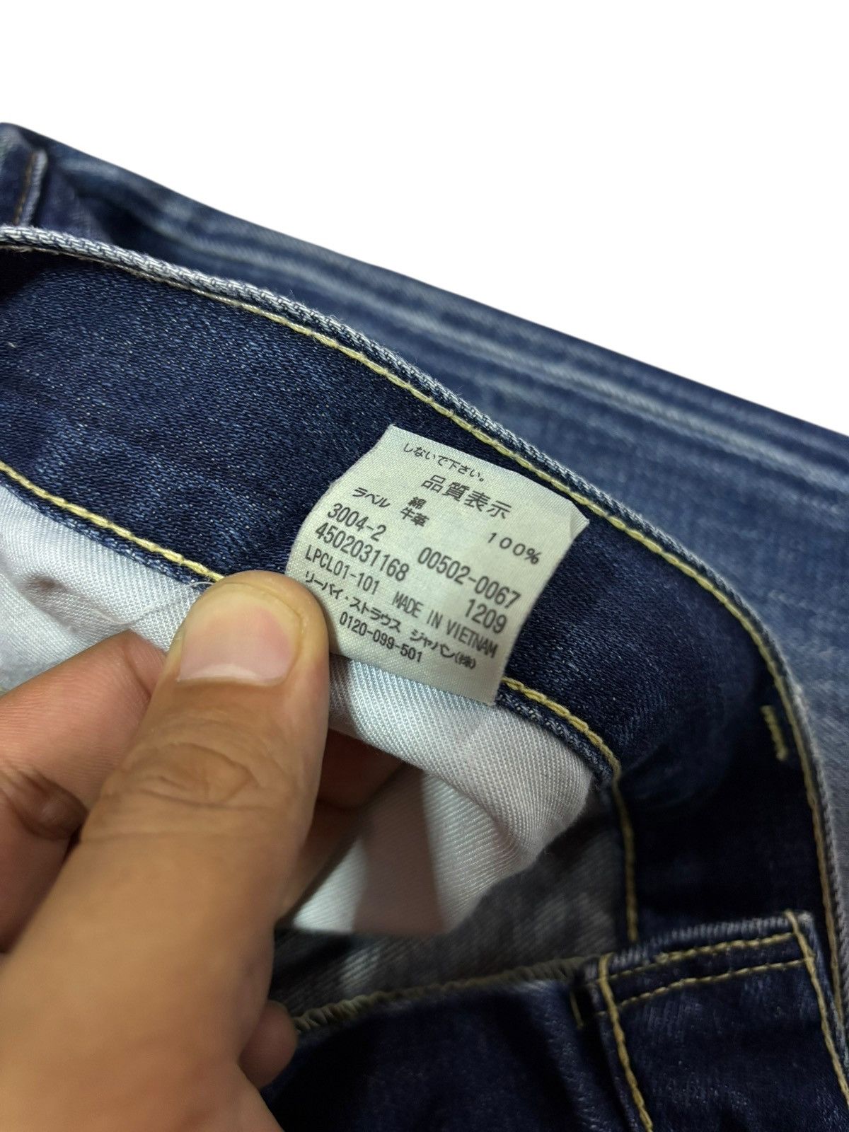 Levi's Vtg 90s Levis 502 Distressed Jeans Size US 34 / EU 50 - 9 Thumbnail