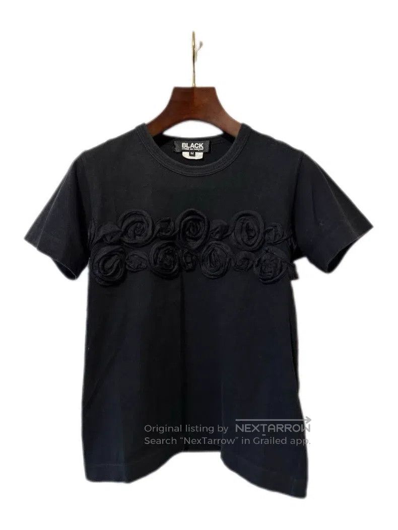 Comme Des Garcons Three-dimensional floral T-shirt - www.itsg.com.tn