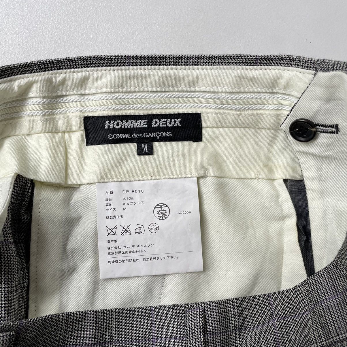 Comme des Garcons A/W 09 Check Wool Trousers Size US 32 / EU 48 - 6 Thumbnail