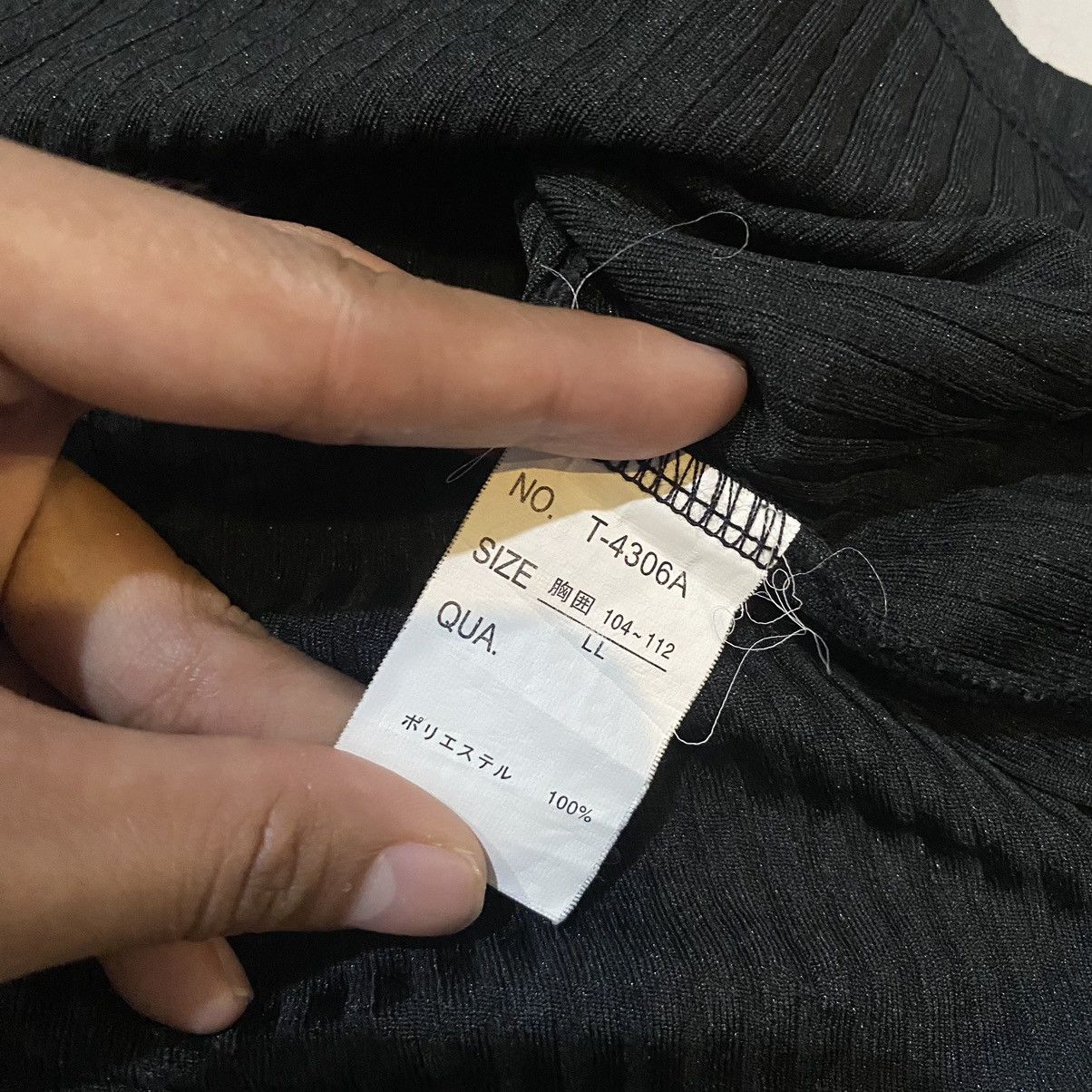 If Six Was Nine × Le Grande Bleu (L.G.B.) × Tornado Mart Japanese Poem Moderate Growth Goth Style Long Sleeve Tees Size US L / EU 52-54 / 3 - 7 Thumbnail