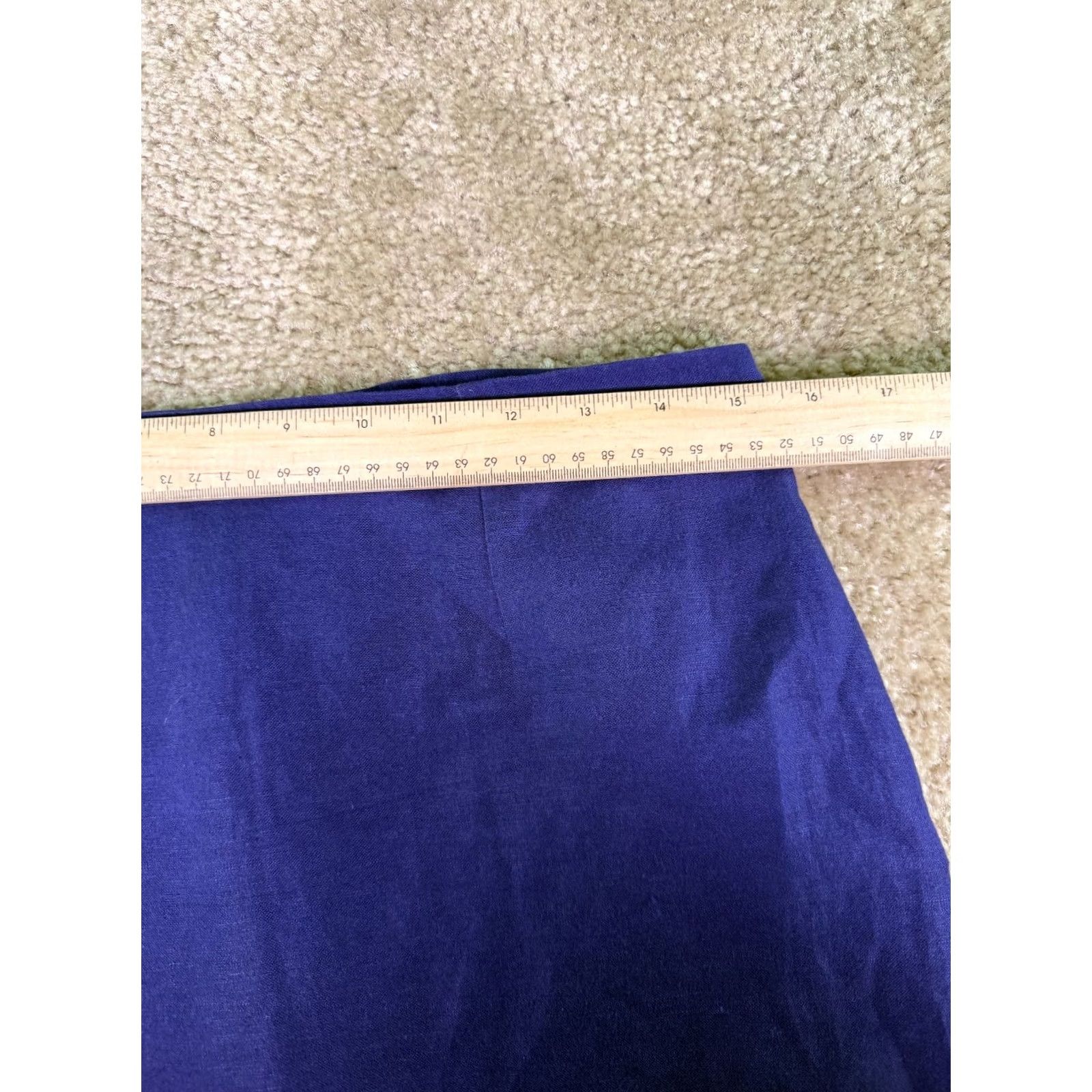 Forever 21 FOREVER 21 Essentials Womens Blue Mini Skirt Size M Zip Lined E837 Size 32" / US 10 / IT 46 - 7 Thumbnail