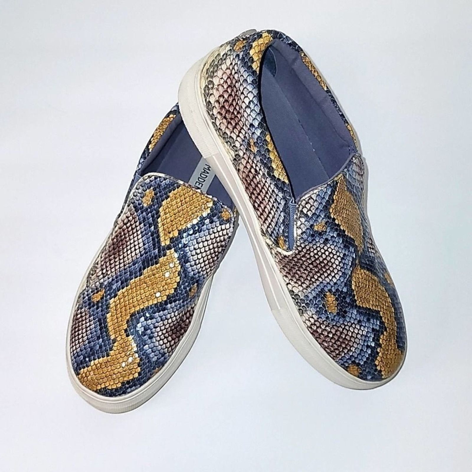 Steve Madden Steve Madden Gillis Snake Print Sneakers Size 7.5 M Size US 7.5 / IT 37.5 - 12 Thumbnail