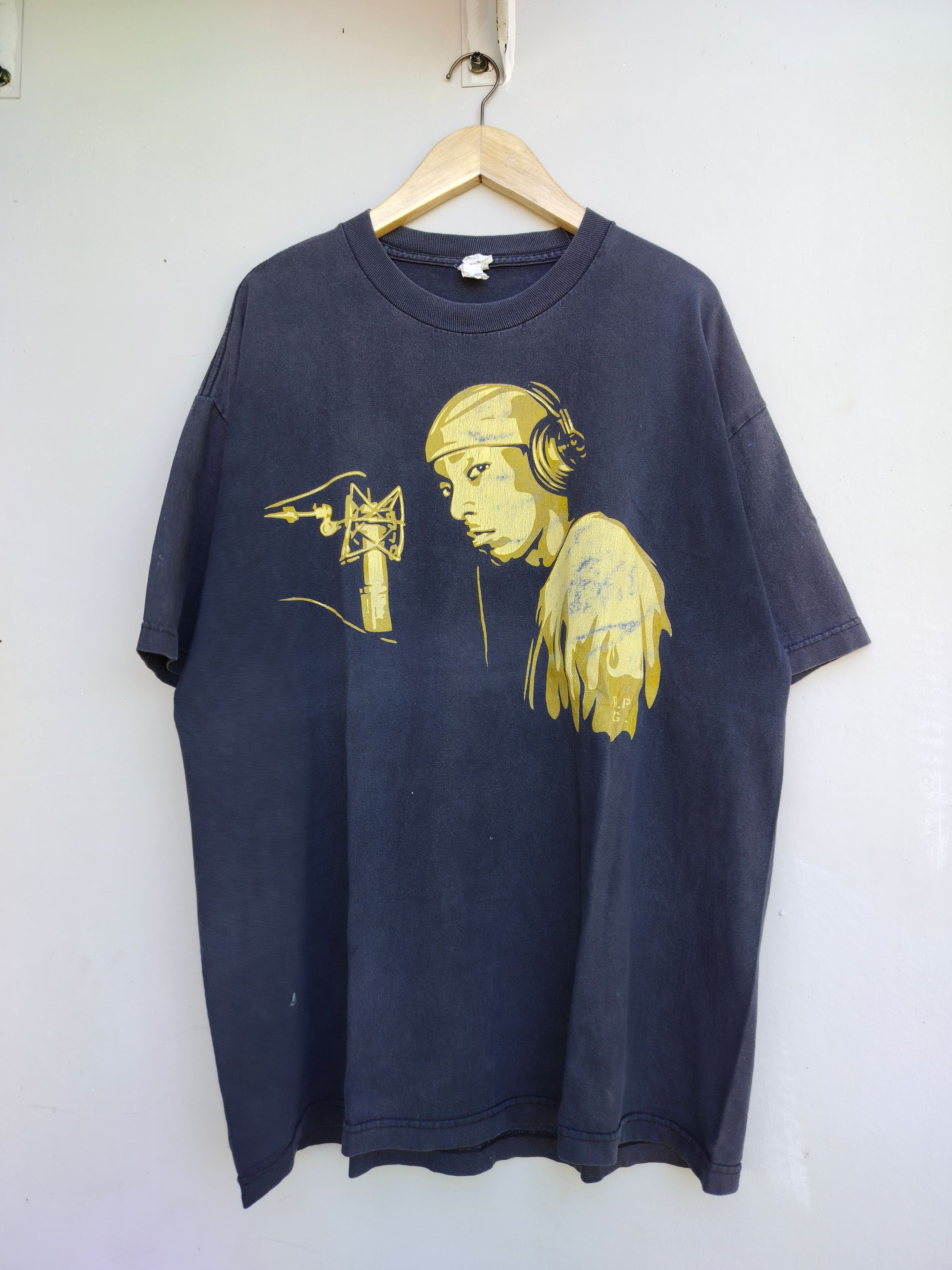Alstyle Vintage Y2K RapTee R.I.P. BigL Rap Tee Size US XL / EU 56 / 4 - 1 Thumbnail