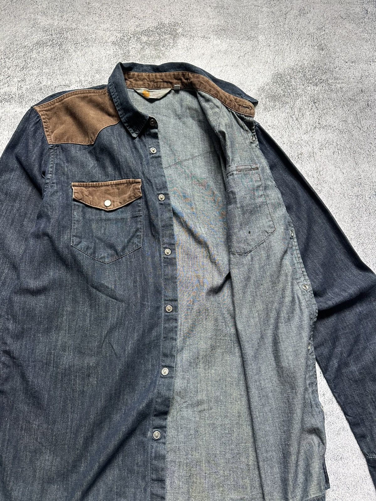 Carhartt Vintage Carhartt WorkWear Shirt Button Size US M / EU 48-50 / 2 - 9 Thumbnail