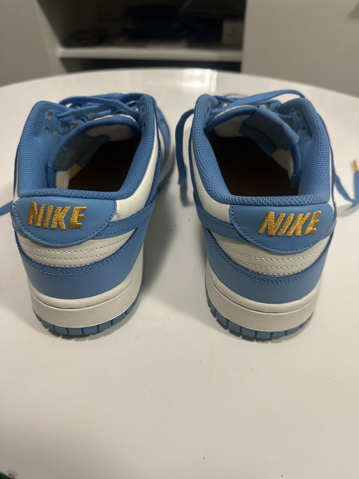 Nike Woman Nike Dunk Low Sail Coast Blue White 11.5 DD1503 100 Size US 11.5 / EU 44-45 - 5 Thumbnail