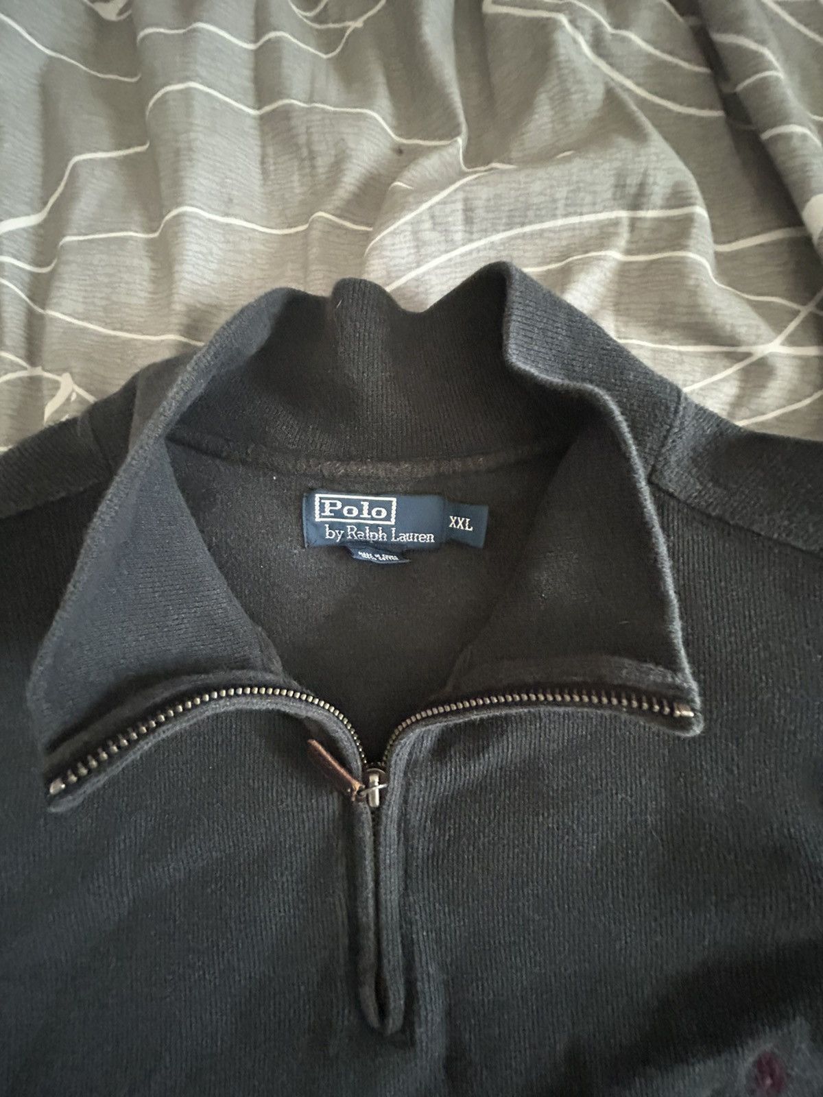 Polo Ralph Lauren Polo ralph Lauren grey zip up Size US XXL / EU 58 / 5 - 2 Thumbnail