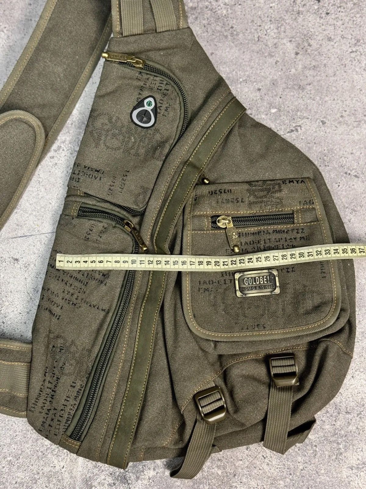If Six Was Nine × Japanese Brand Vintage bag Fur sling bag Vintage cargo bag multi pocket Size ONE SIZE - 5 Thumbnail