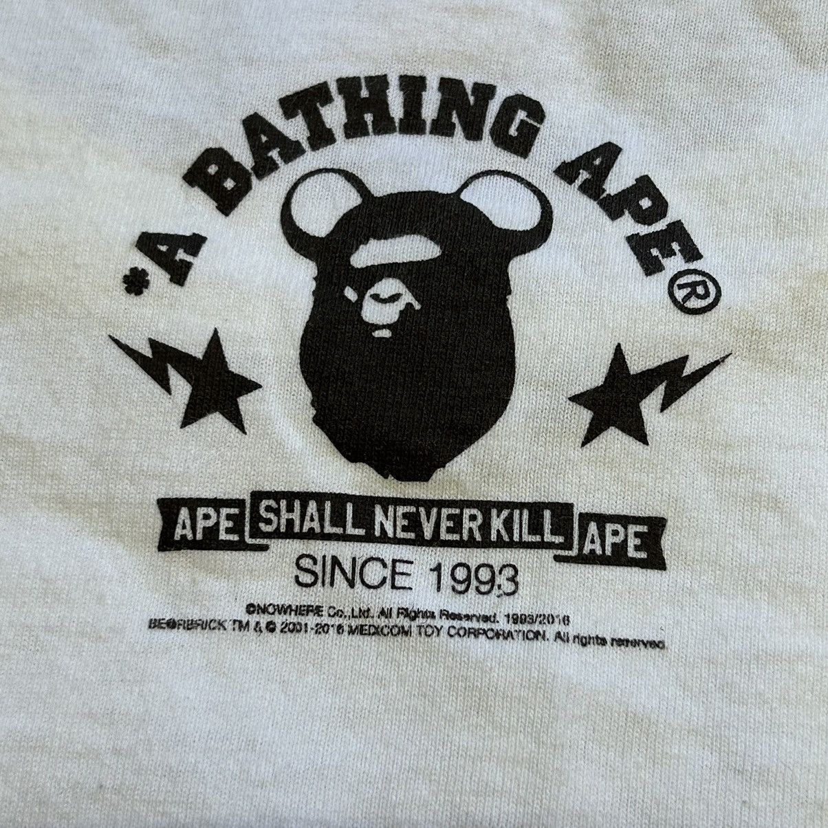 Bape A Bathing Ape X BearBrick Collab Tee Size US M / EU 48-50 / 2 - 4 Thumbnail