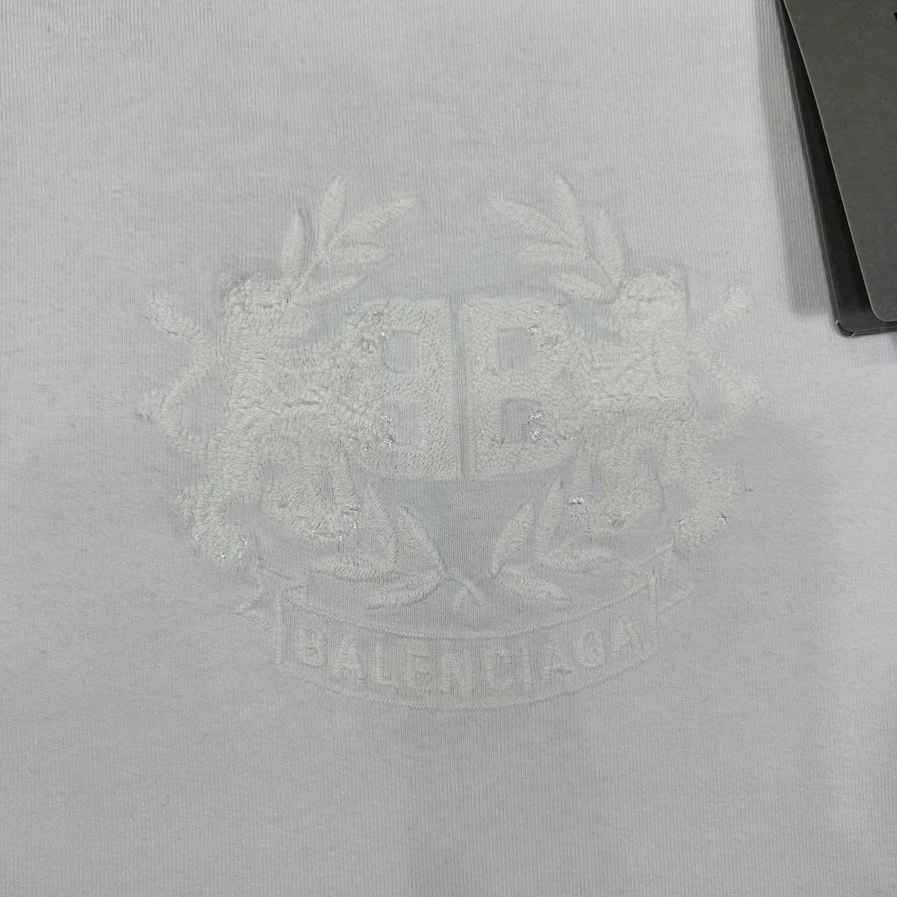 Balenciaga Balenciaga Embroidered Logo Short Sleeve K28 Size US XS / EU 42 / 0 - 2 Thumbnail