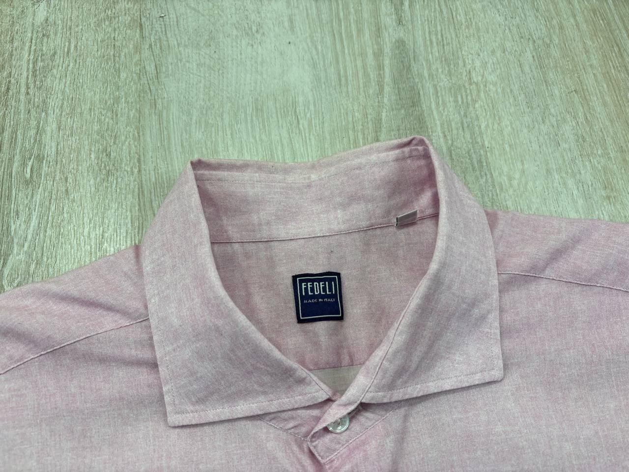 Designer × Fedeli Mens shirt Fedeli Size 44/17 1/2 Size US S / EU 44-46 / 1 - 5 Thumbnail