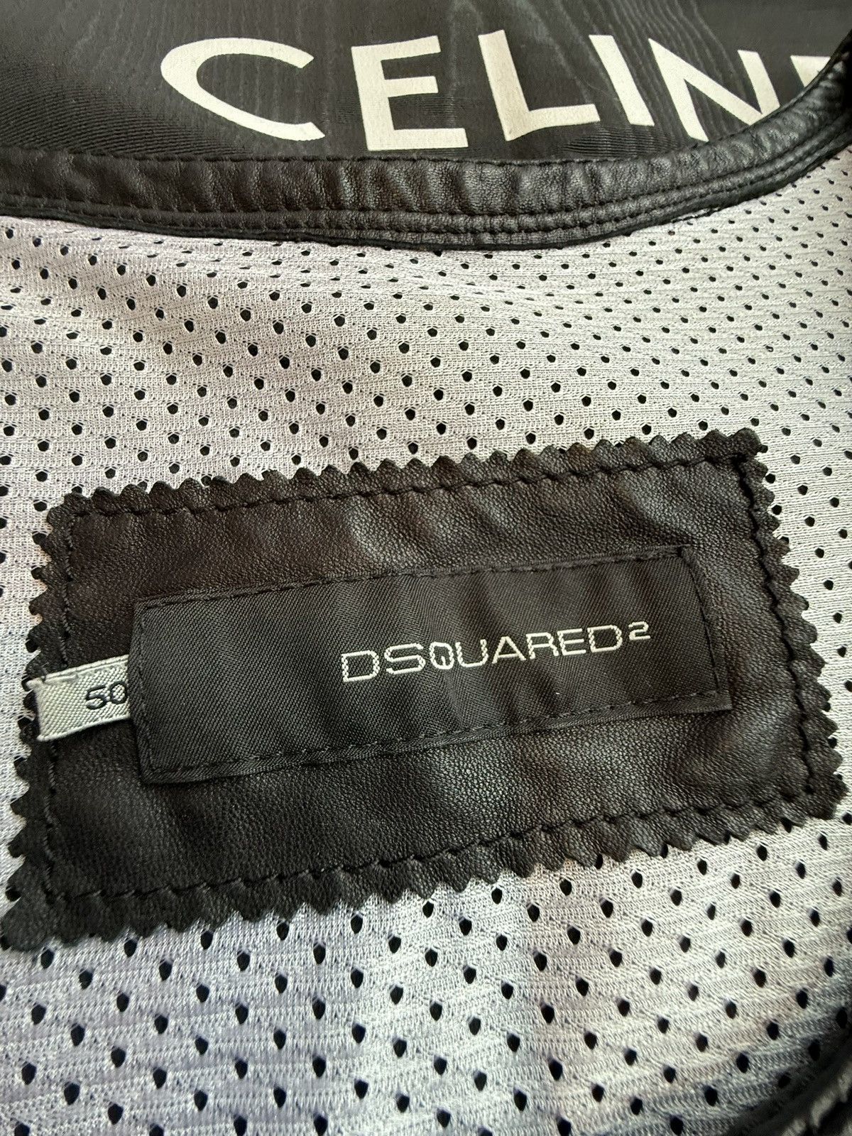 Dsquared2 SS09 Dsquared archive black leather tank vest shirt logo Size US M / EU 48-50 / 2 - 19 Thumbnail