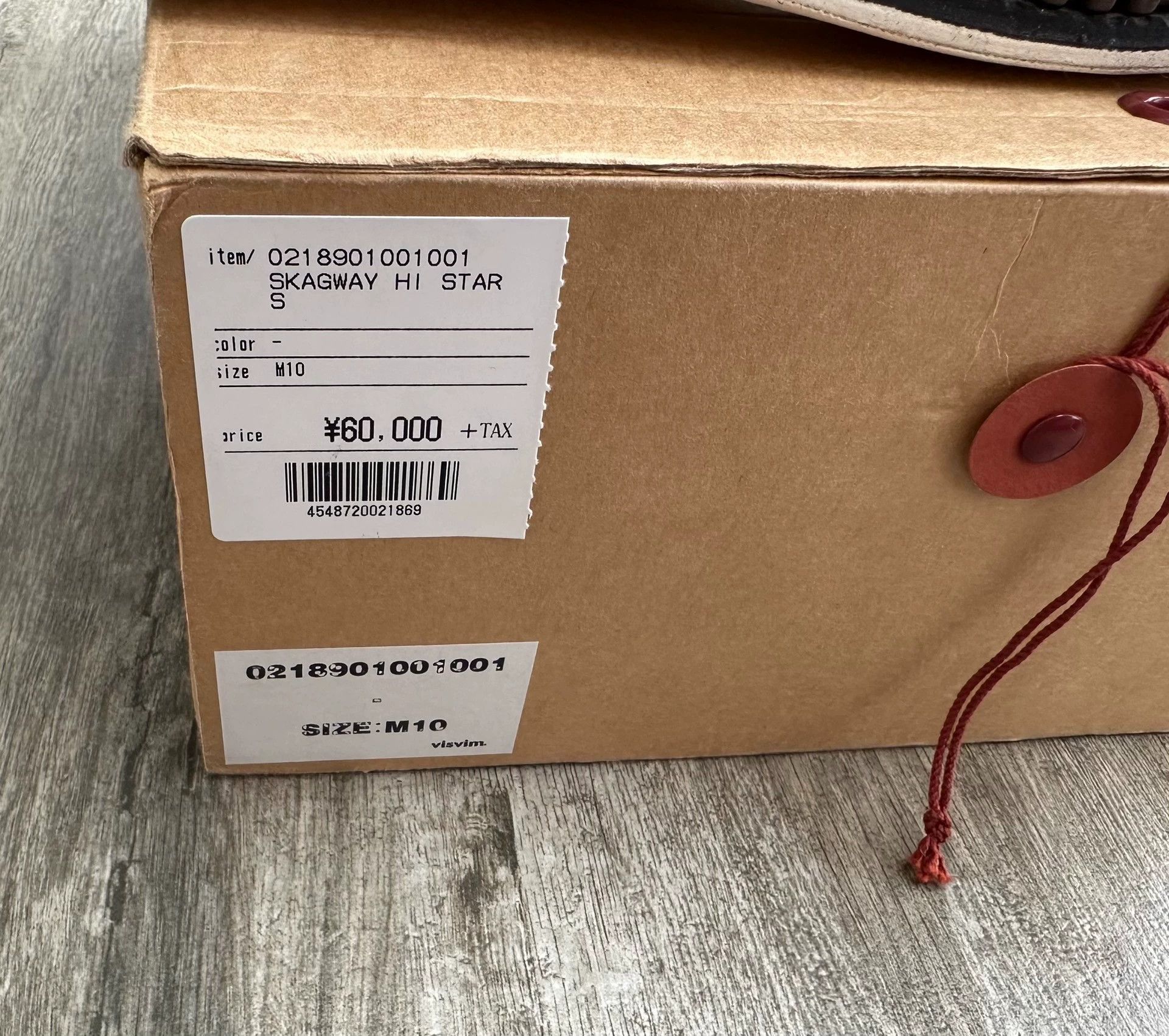 Visvim VISVIM ICT SKAGWAY HI STARS Painted Flag Hi Top US10 Size US 10 / EU 43 - 6 Thumbnail