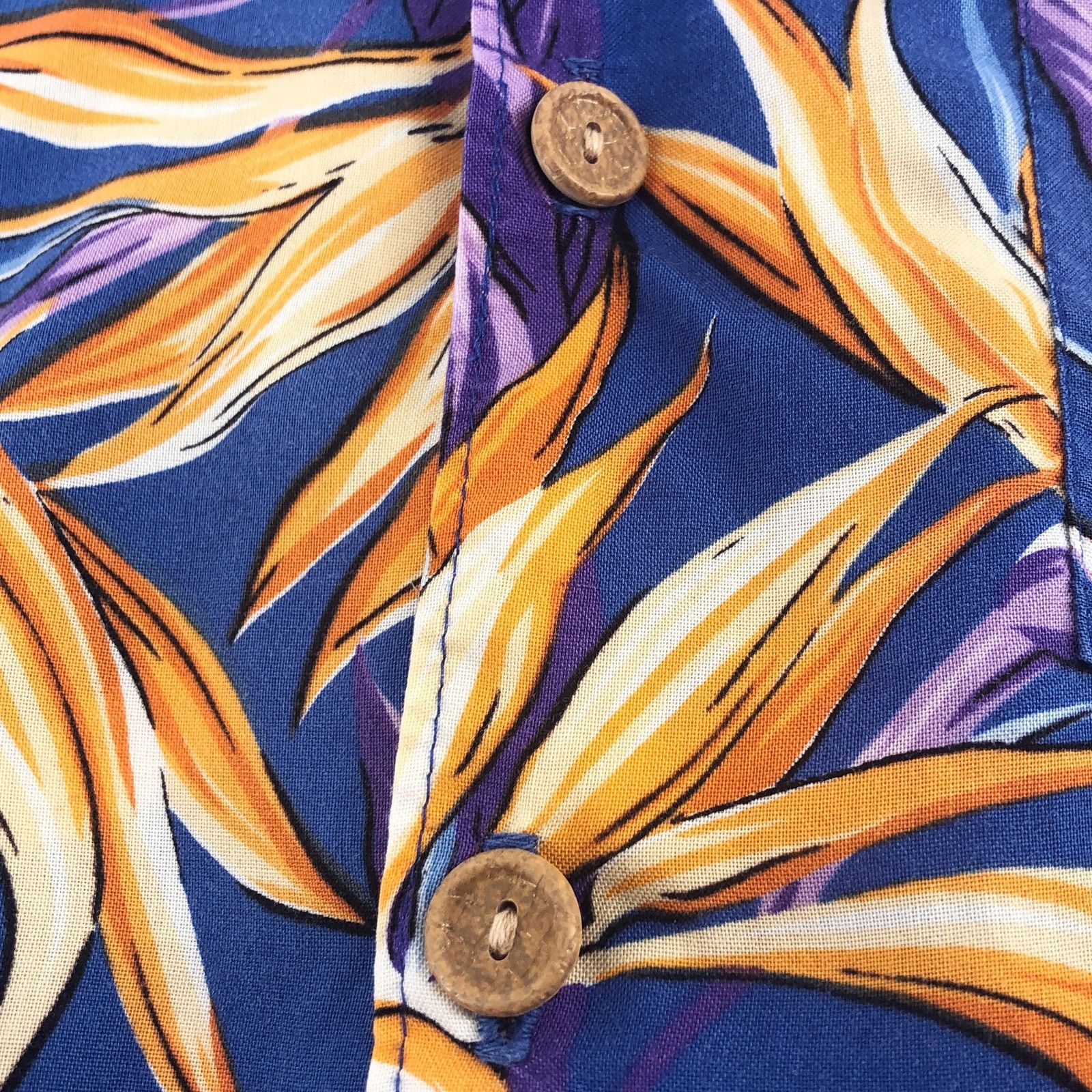 Vintage 80s tropical print Hawaiian shirt 1980s vintage Size US M / EU 48-50 / 2 - 4 Thumbnail